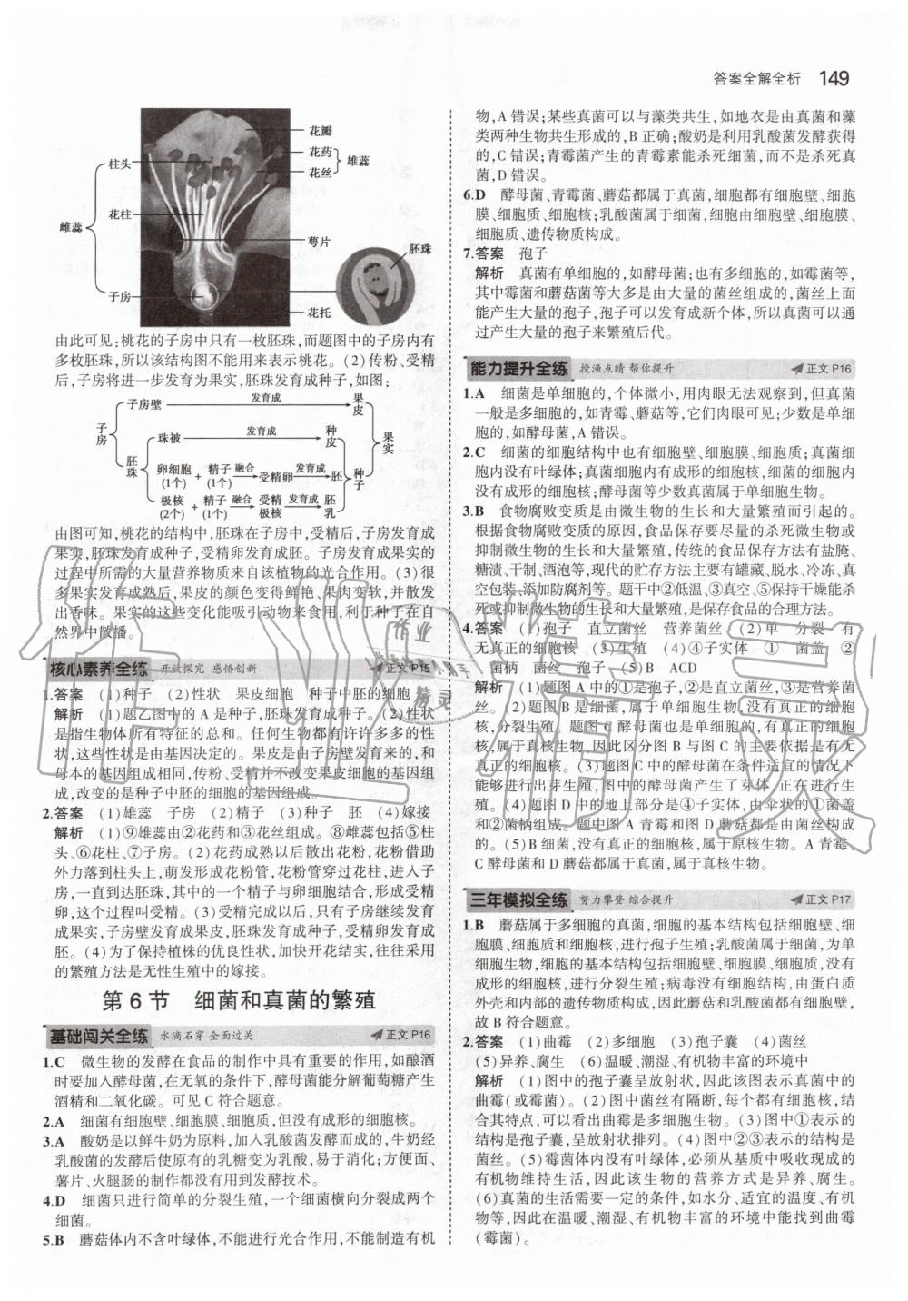 2020年5年中考3年模擬初中科學七年級下冊浙教版 第7頁