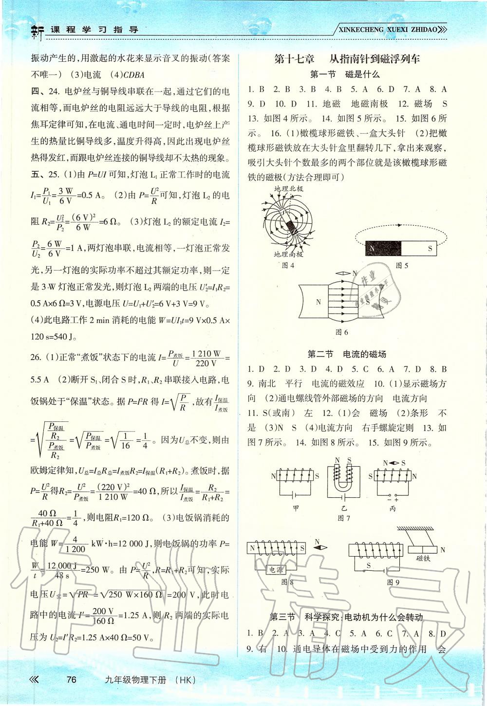 2019年新課程學(xué)習(xí)指導(dǎo)九年級(jí)物理下冊(cè)滬科版 第2頁