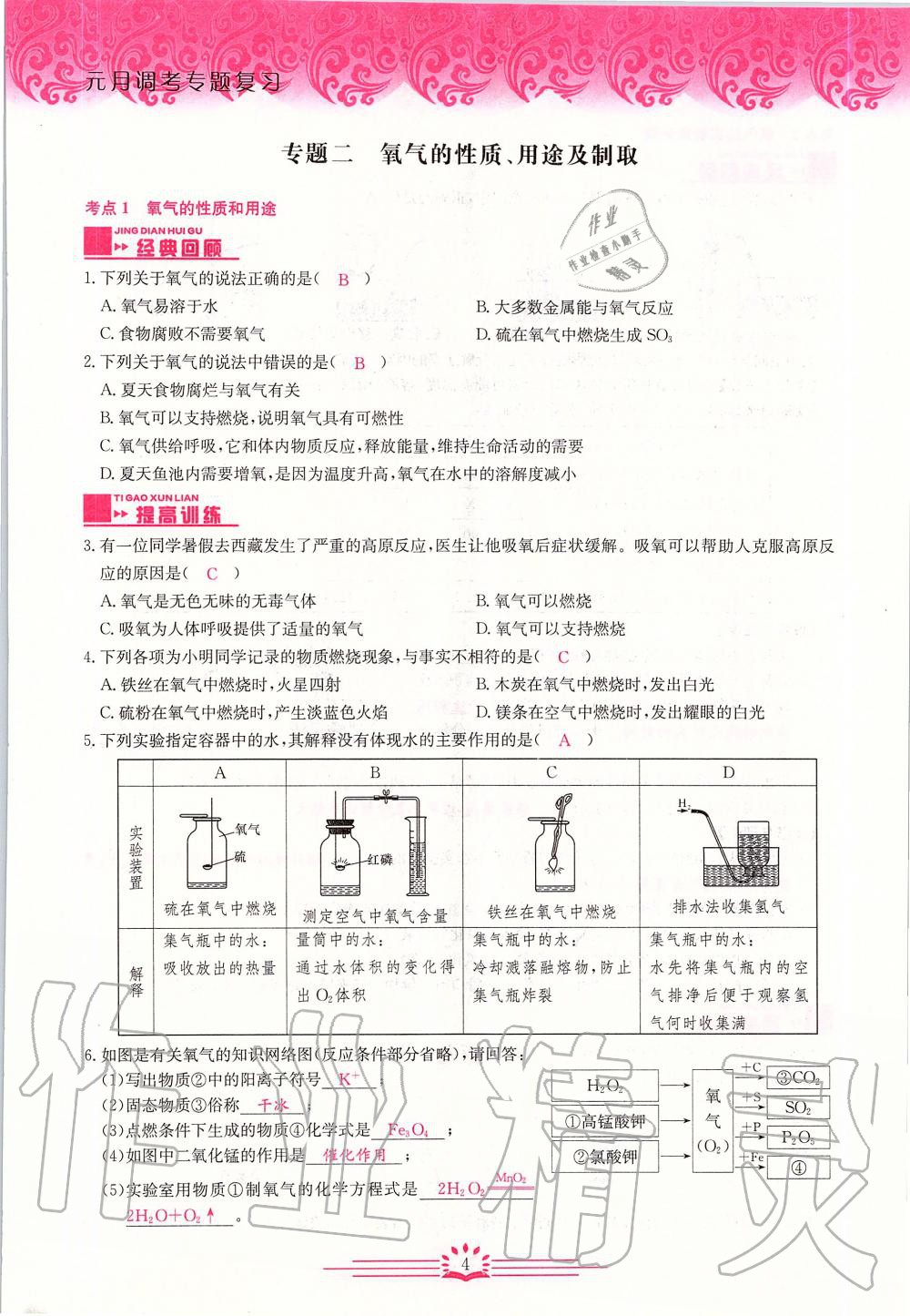 2020年新观察中考化学元调复习专题 第4页