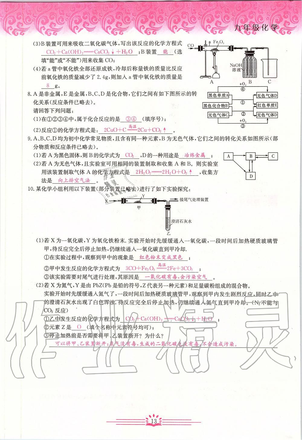 2020年新观察中考化学元调复习专题 第13页