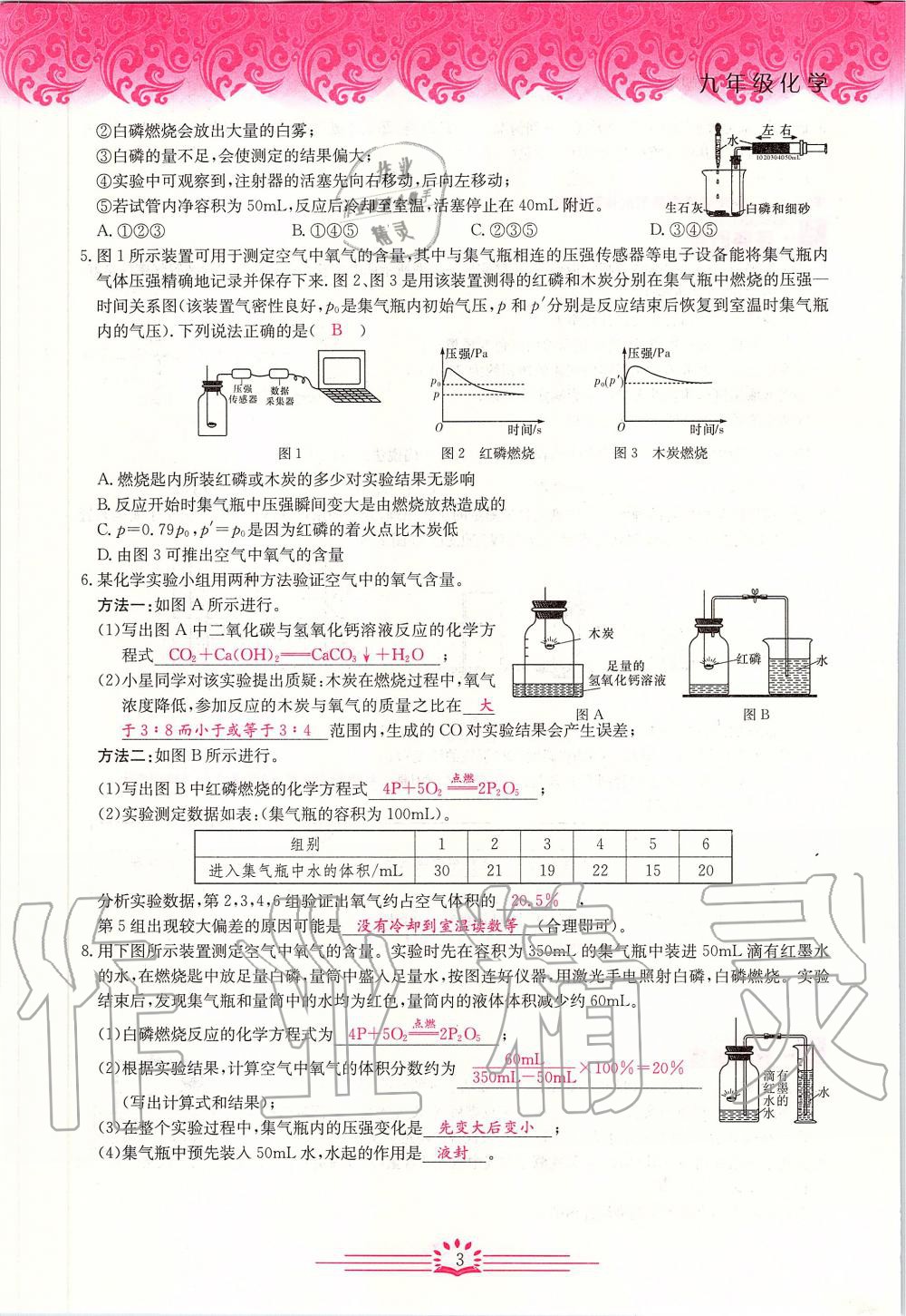 2020年新观察中考化学元调复习专题 第3页