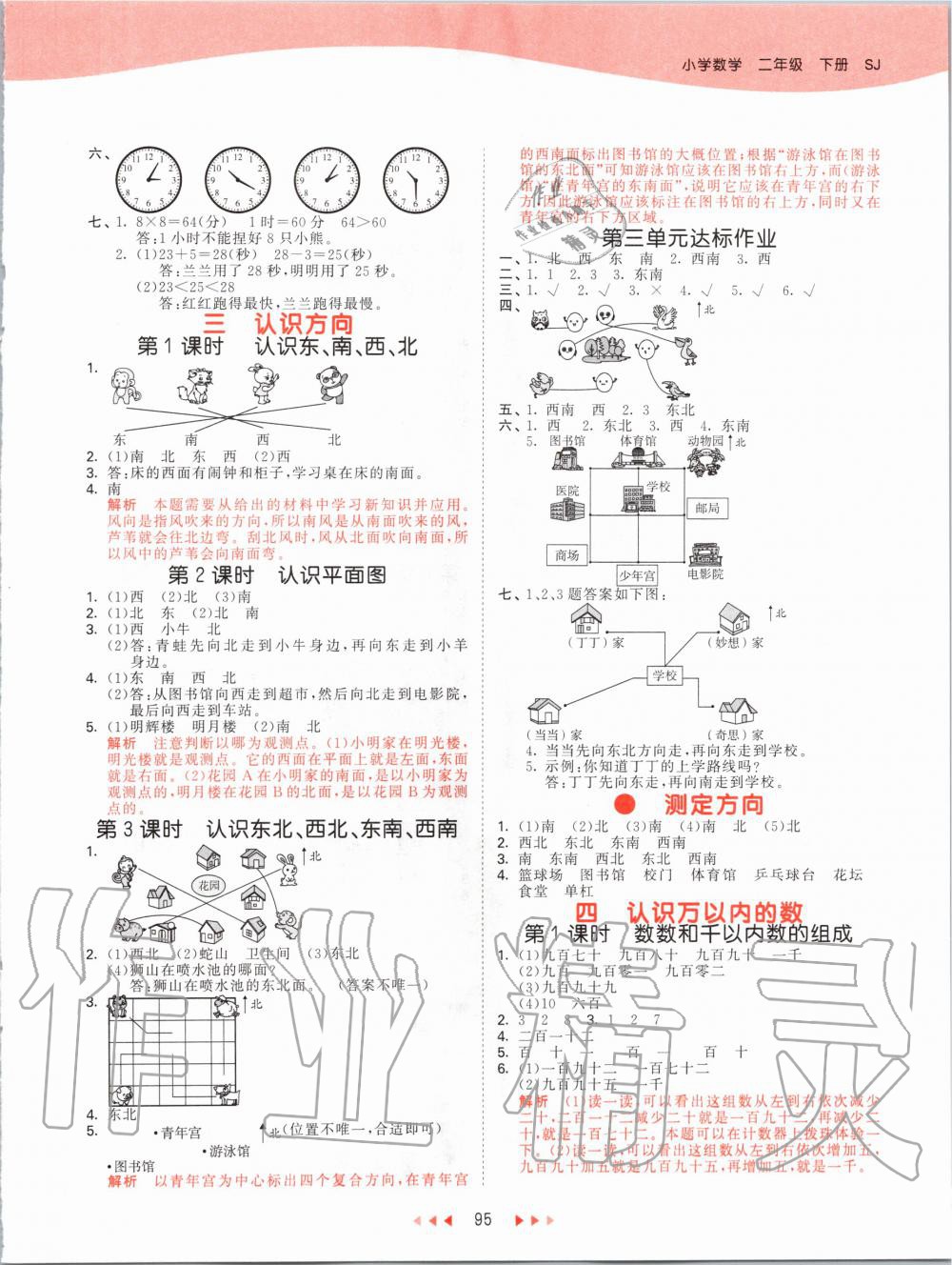 2020年53天天練小學(xué)數(shù)學(xué)二年級(jí)下冊(cè)蘇教版 第3頁