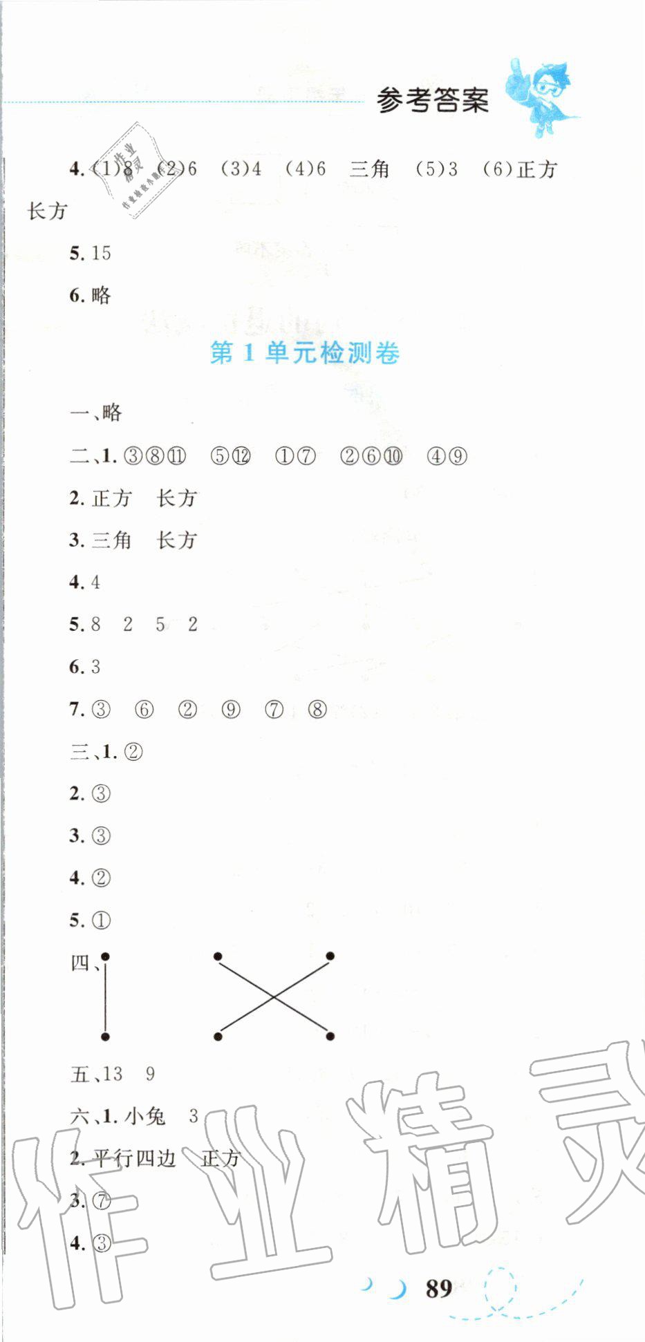 2020年小学同步学考优化设计小超人作业本一年级数学下册人教版 第3页