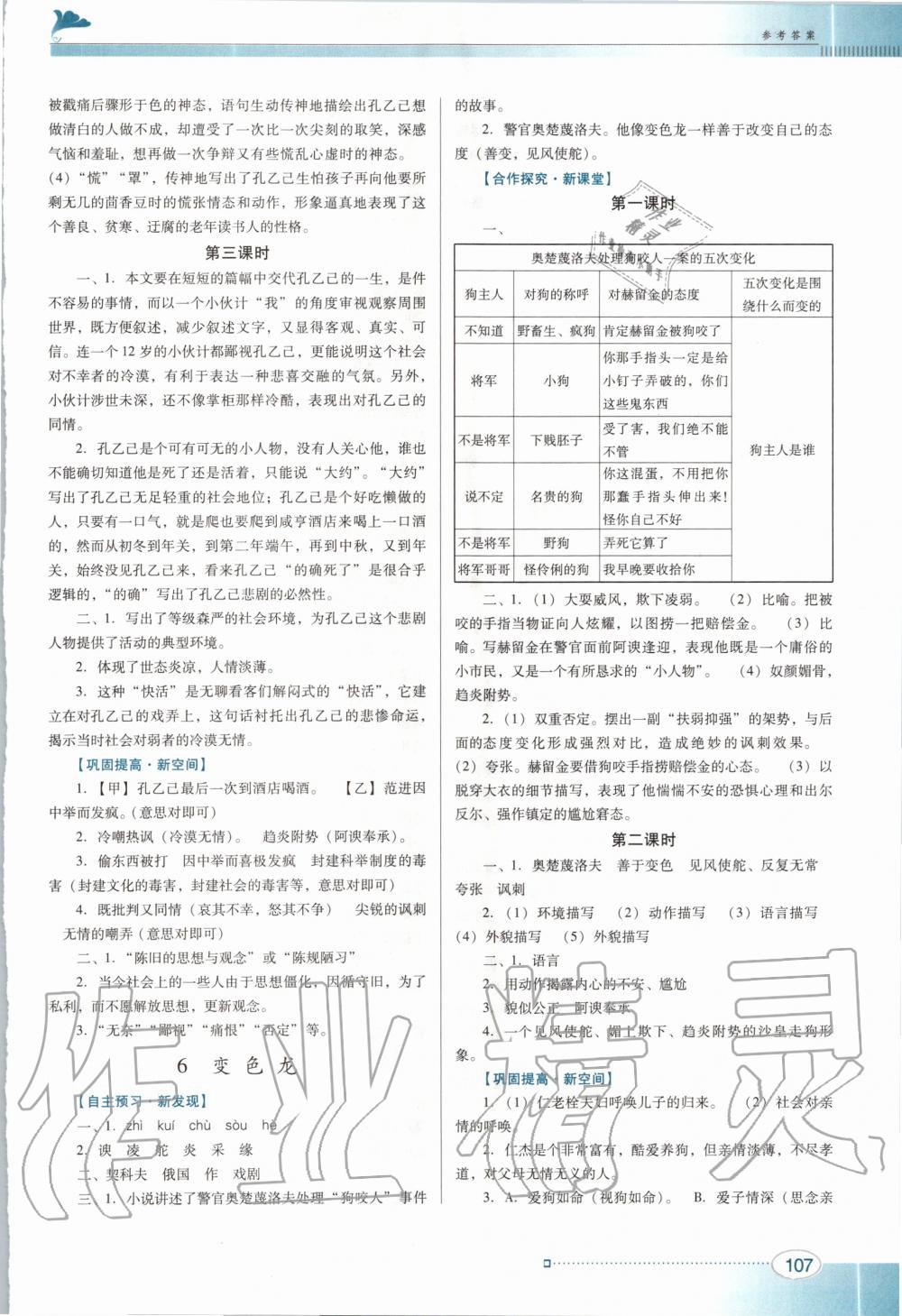 2020年南方新课堂金牌学案九年级语文下册人教版 第5页