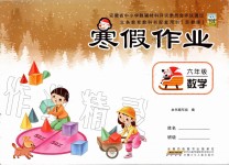 2020年寒假作業(yè)六年級數(shù)學(xué)蘇教版安徽少年兒童出版社