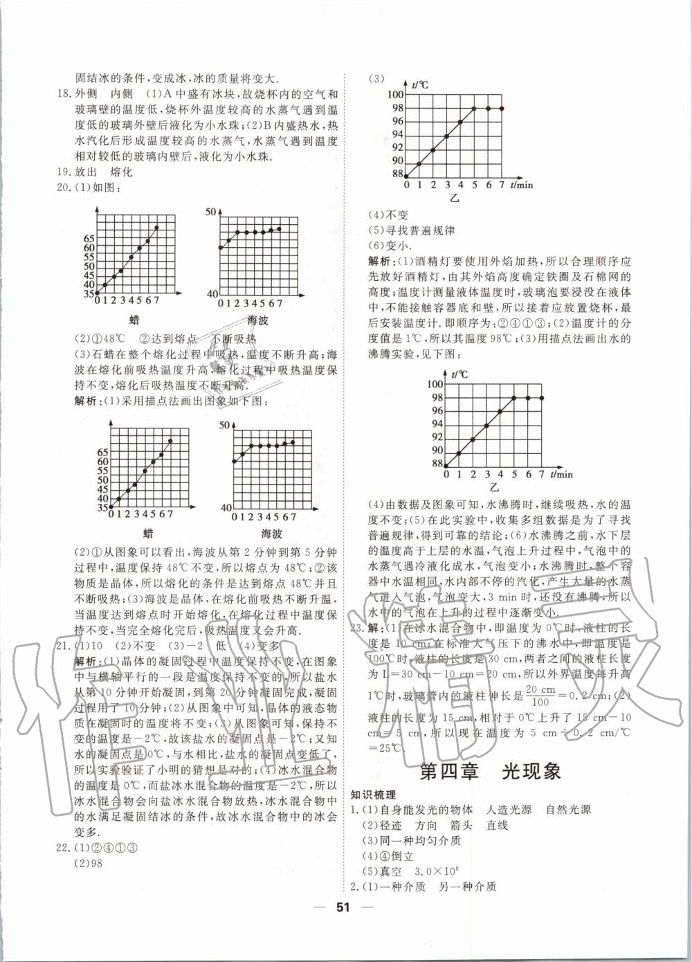 2019年一飛沖天小復(fù)習(xí)八年級(jí)物理上冊(cè)人教版 第5頁(yè)
