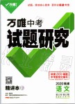 2020年萬唯教育中考試題研究語文福建專版