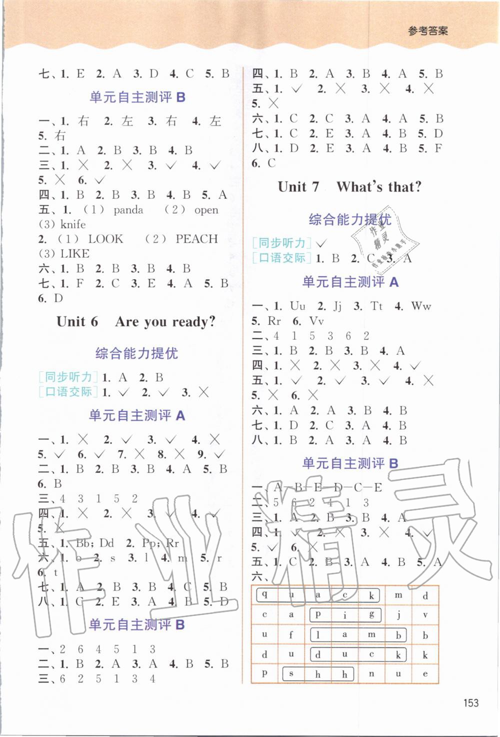 2020年通城學(xué)典非常課課通一年級英語下冊譯林版 第3頁