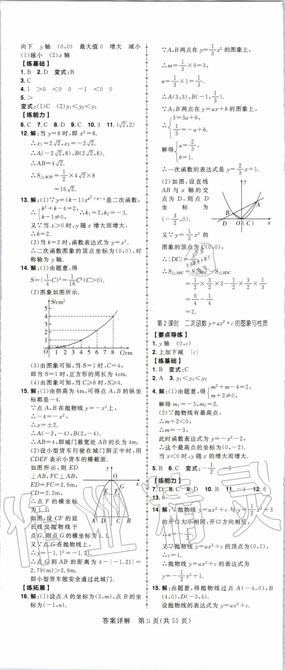 2020年練出好成績核心素養(yǎng)組合練九年級數(shù)學(xué)下冊北師大版河南專版 第11頁