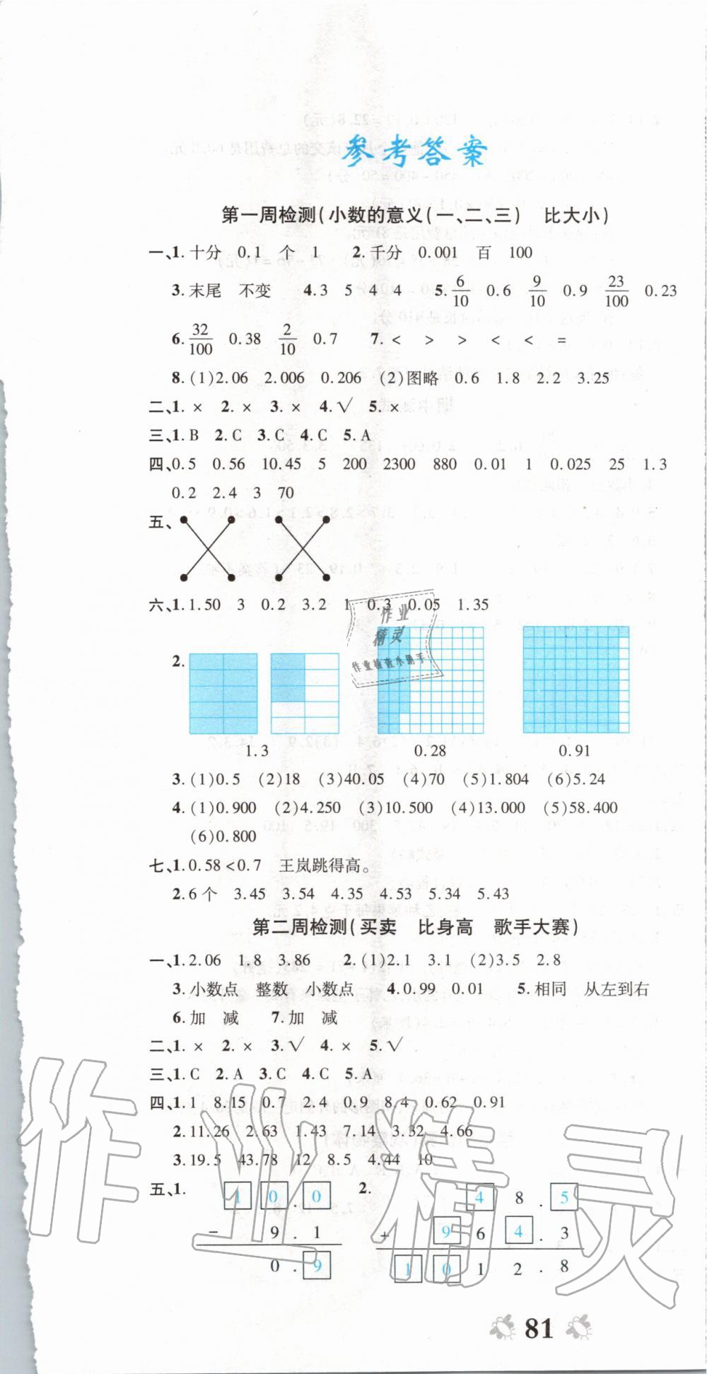 2020年全能練考卷四年級數(shù)學(xué)下冊北師大版 第1頁