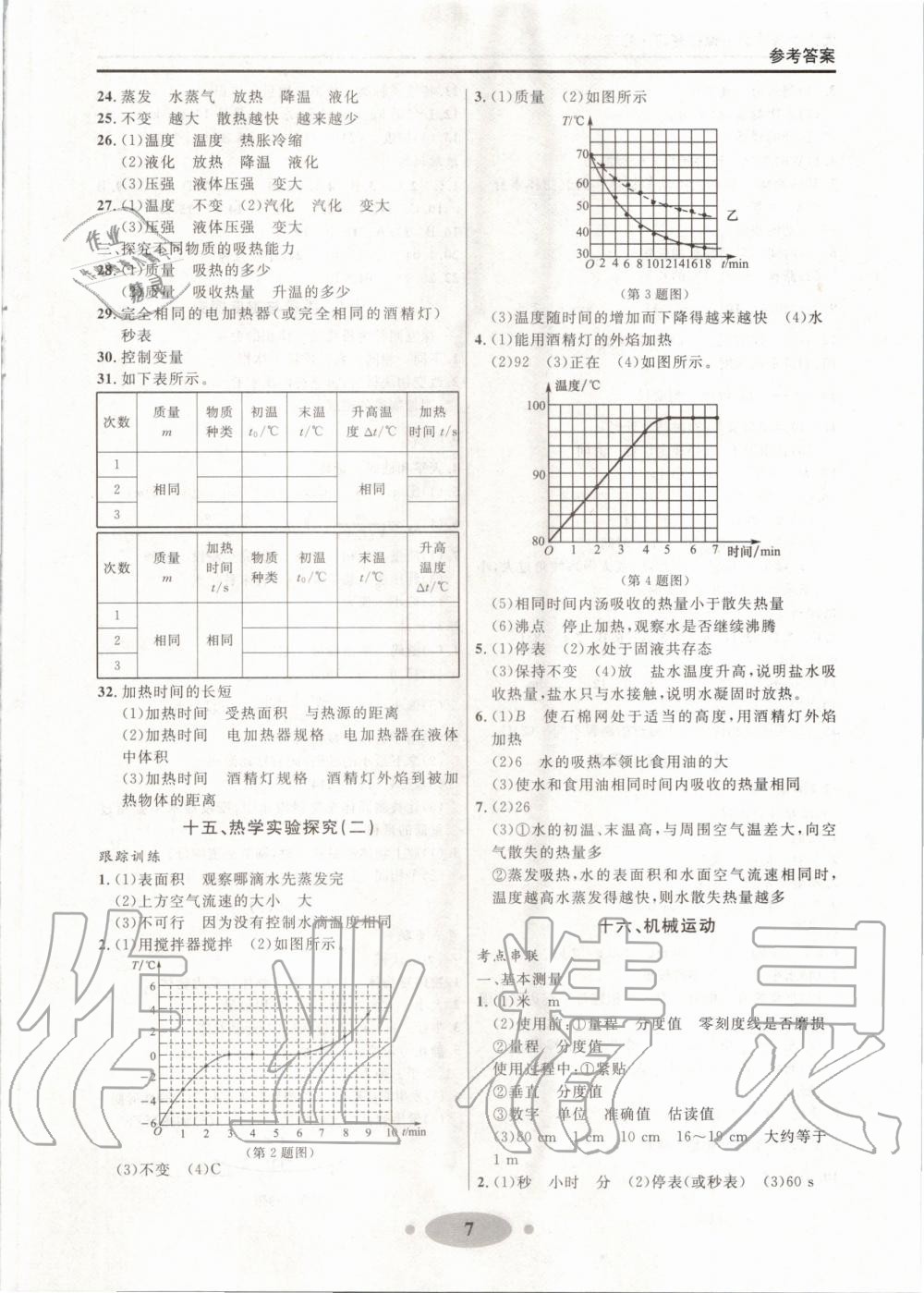 2020年中考冲刺课标复习物理 第7页