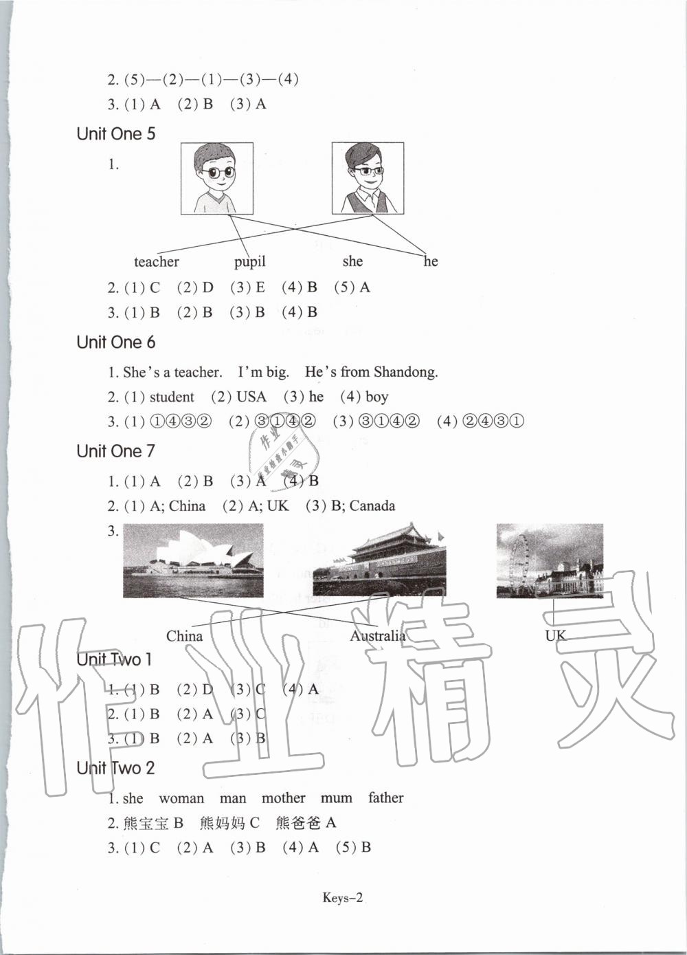 2020年每課一練小學(xué)英語三年級(jí)下冊(cè)人教版浙江少年兒童出版社 第2頁