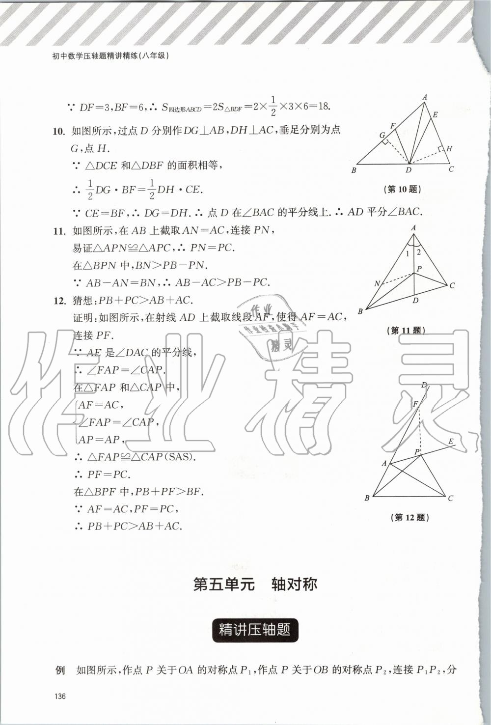 2020年初中数学压轴题精讲精练八年级 第14页