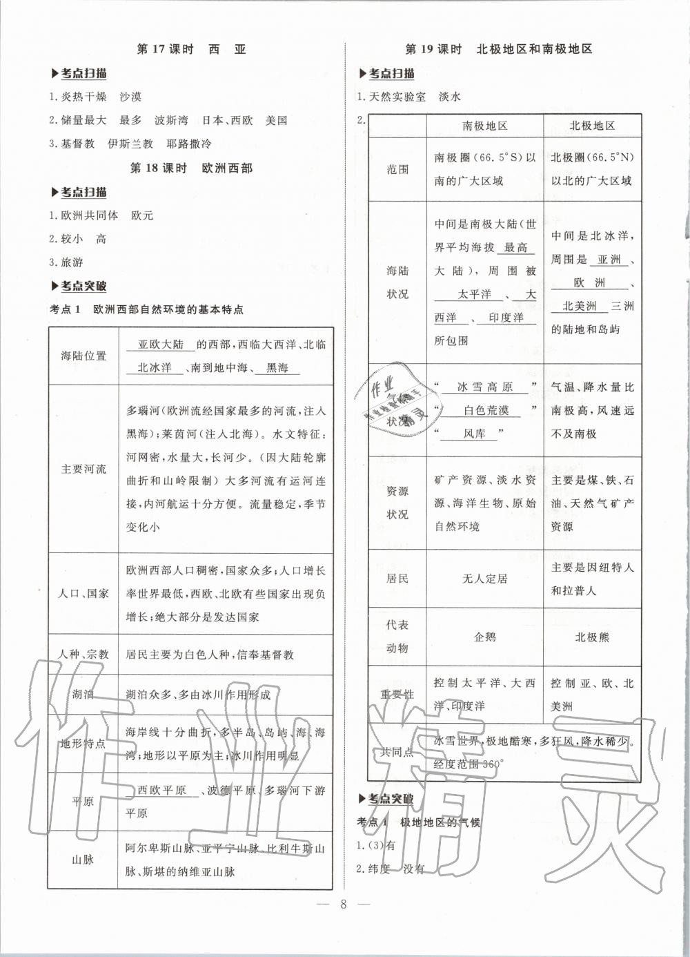 2020年湘岳中考地理永州專版 第8頁(yè)