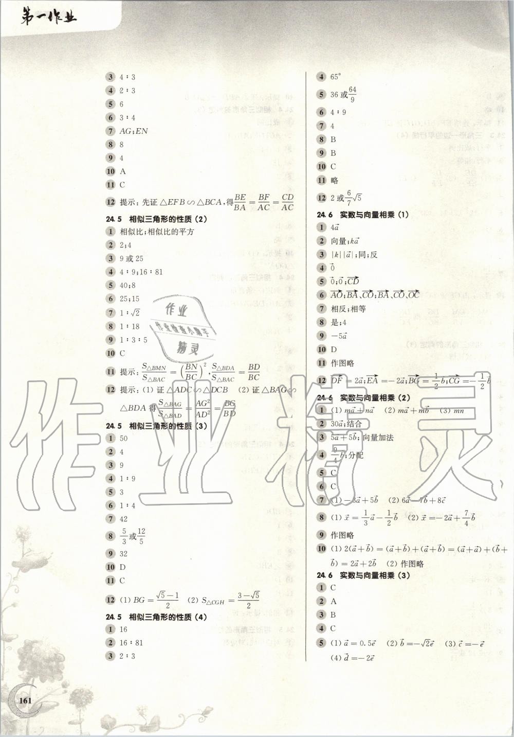 2019年第一作业九年级数学全一册沪教版 第3页