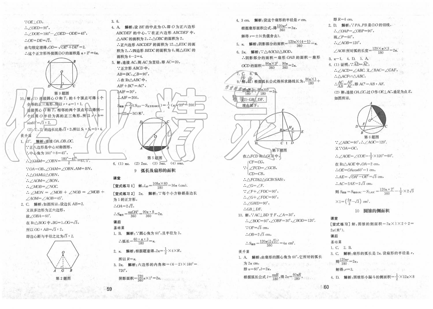 2020年初中基礎訓練九年級數(shù)學下冊魯教版五四制山東教育出版社 第10頁