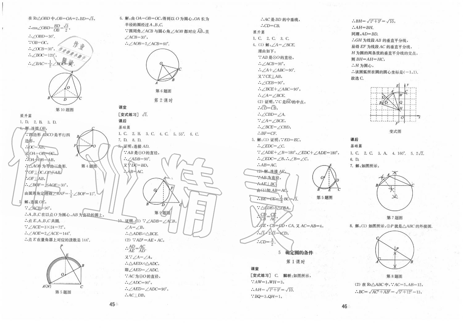 2020年初中基础训练九年级数学下册鲁教版五四制山东教育出版社 第3页