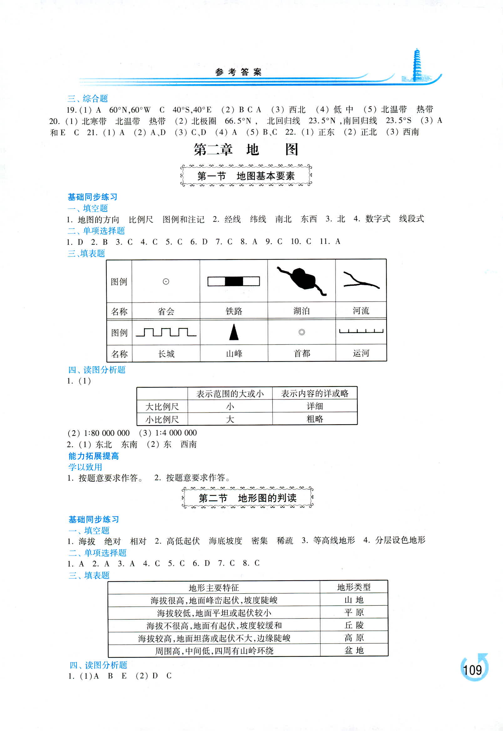 2018年學(xué)習(xí)檢測七年級地理上冊商務(wù)版 第3頁