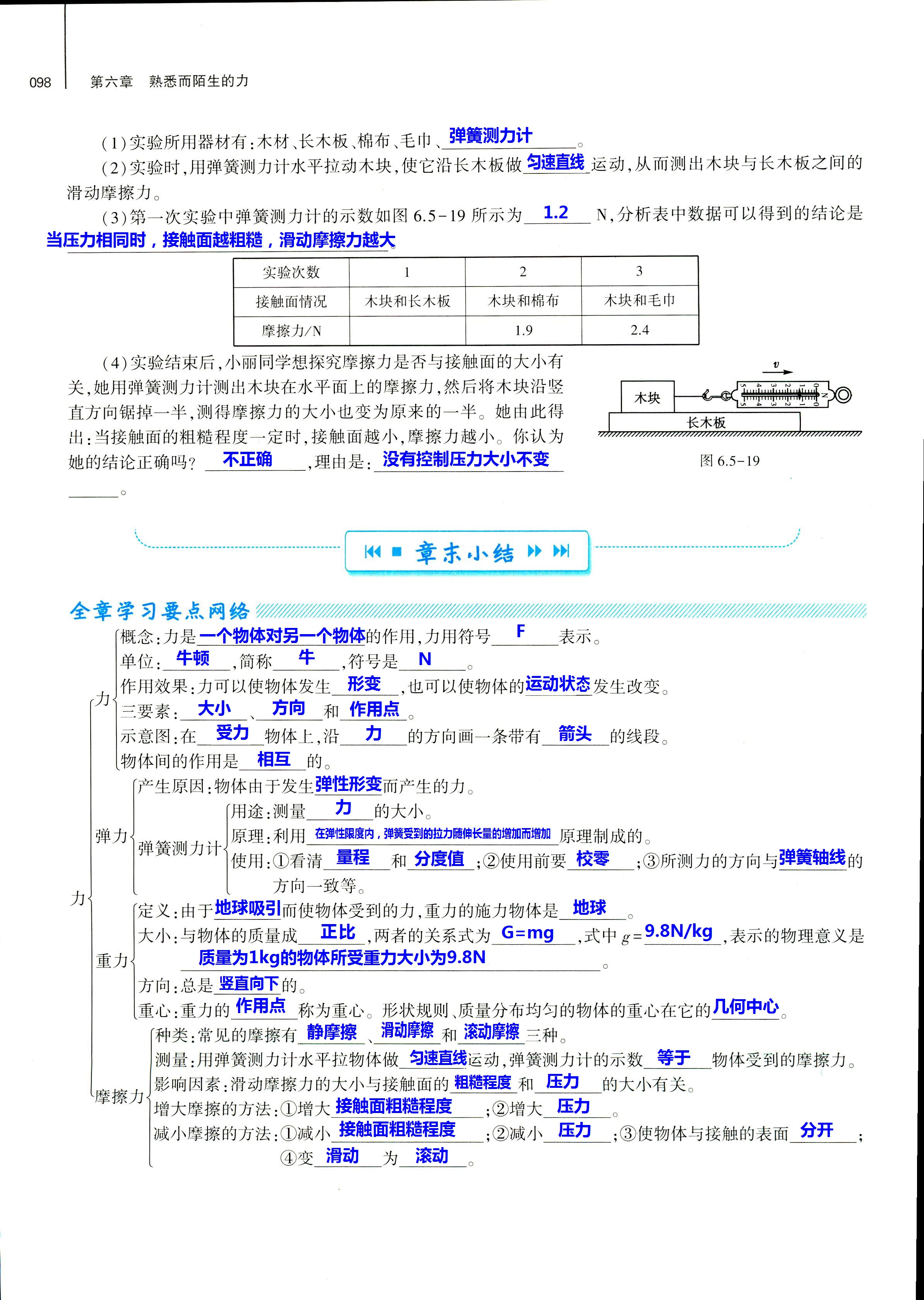 2018年基礎(chǔ)訓(xùn)練八年級(jí)物理全一冊滬科版大象出版社 第98頁