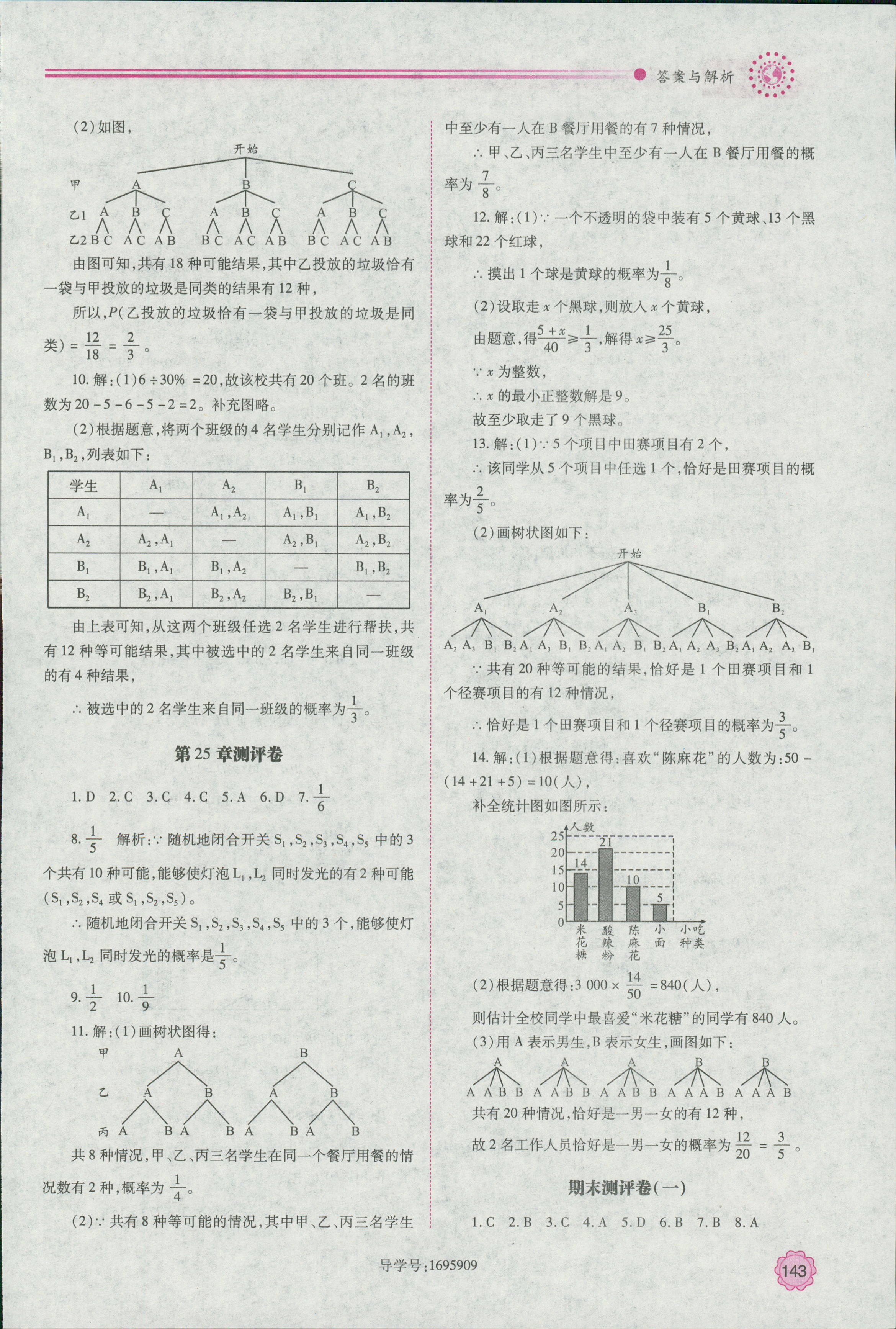 2018年绩优学案九年级数学上册华师大版 第19页