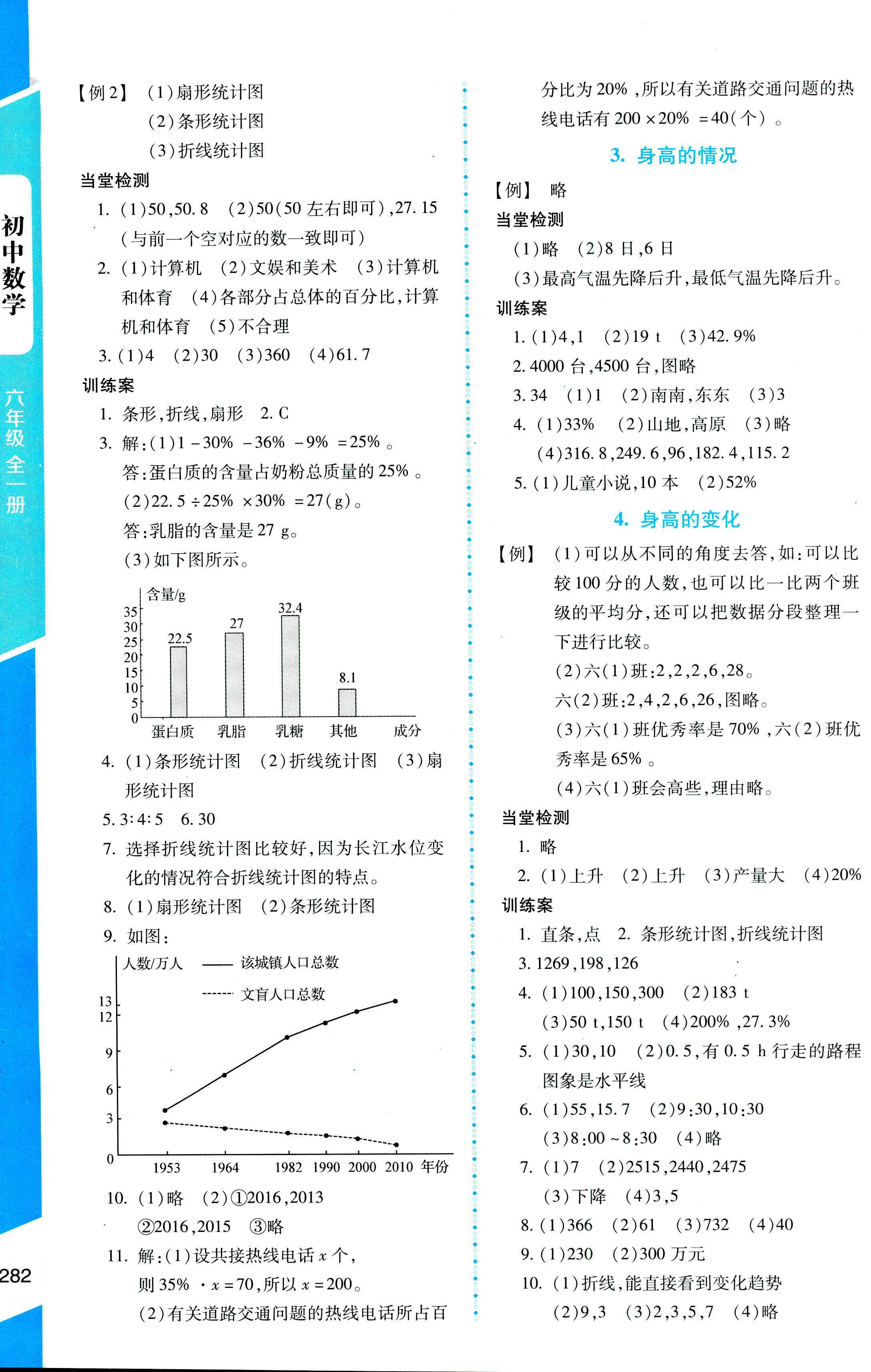 2018年課堂精練六年級數(shù)學(xué)全一冊北師大版大慶專版 第8頁