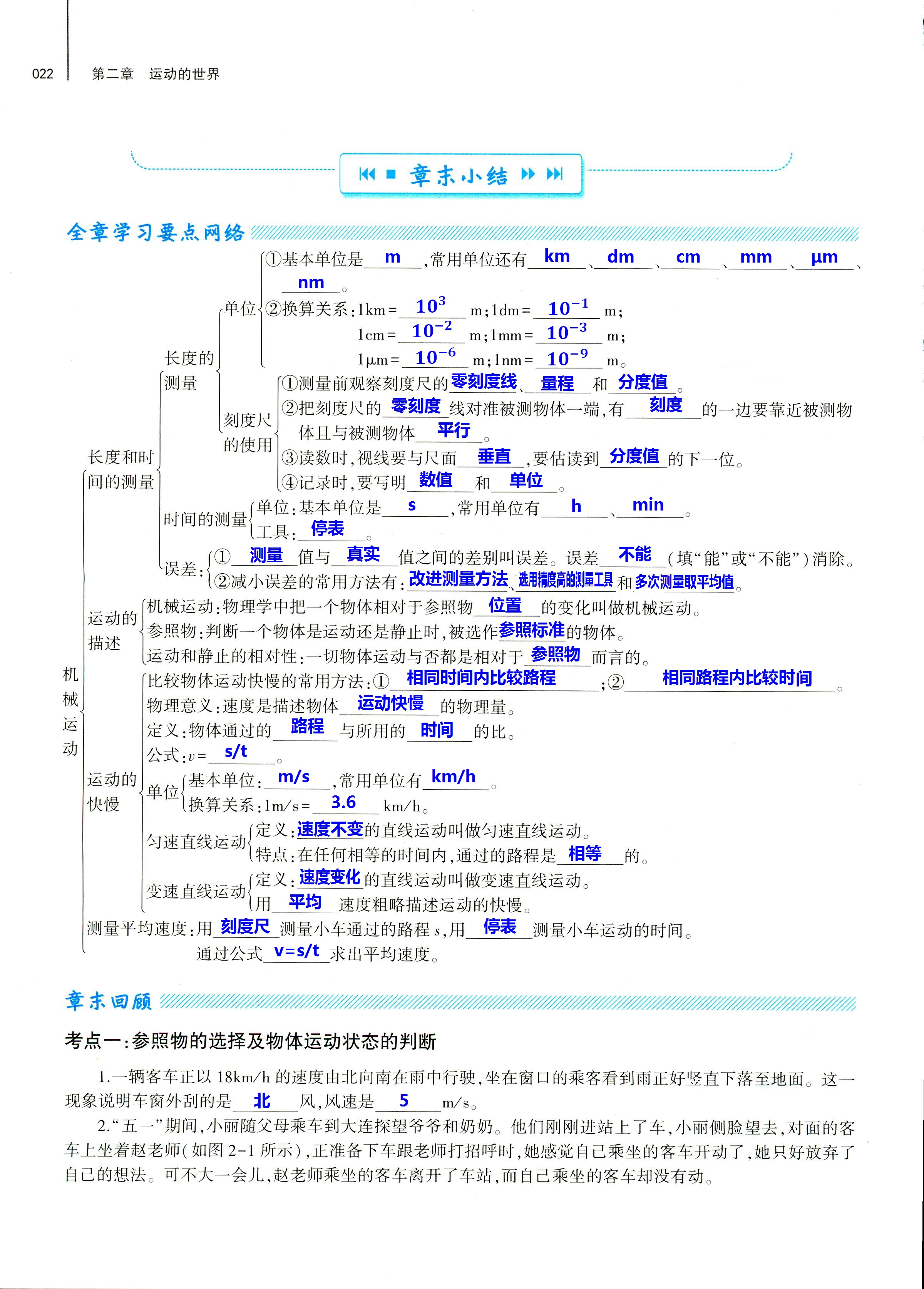 2018年基礎(chǔ)訓(xùn)練八年級(jí)物理全一冊(cè)滬科版大象出版社 第22頁(yè)