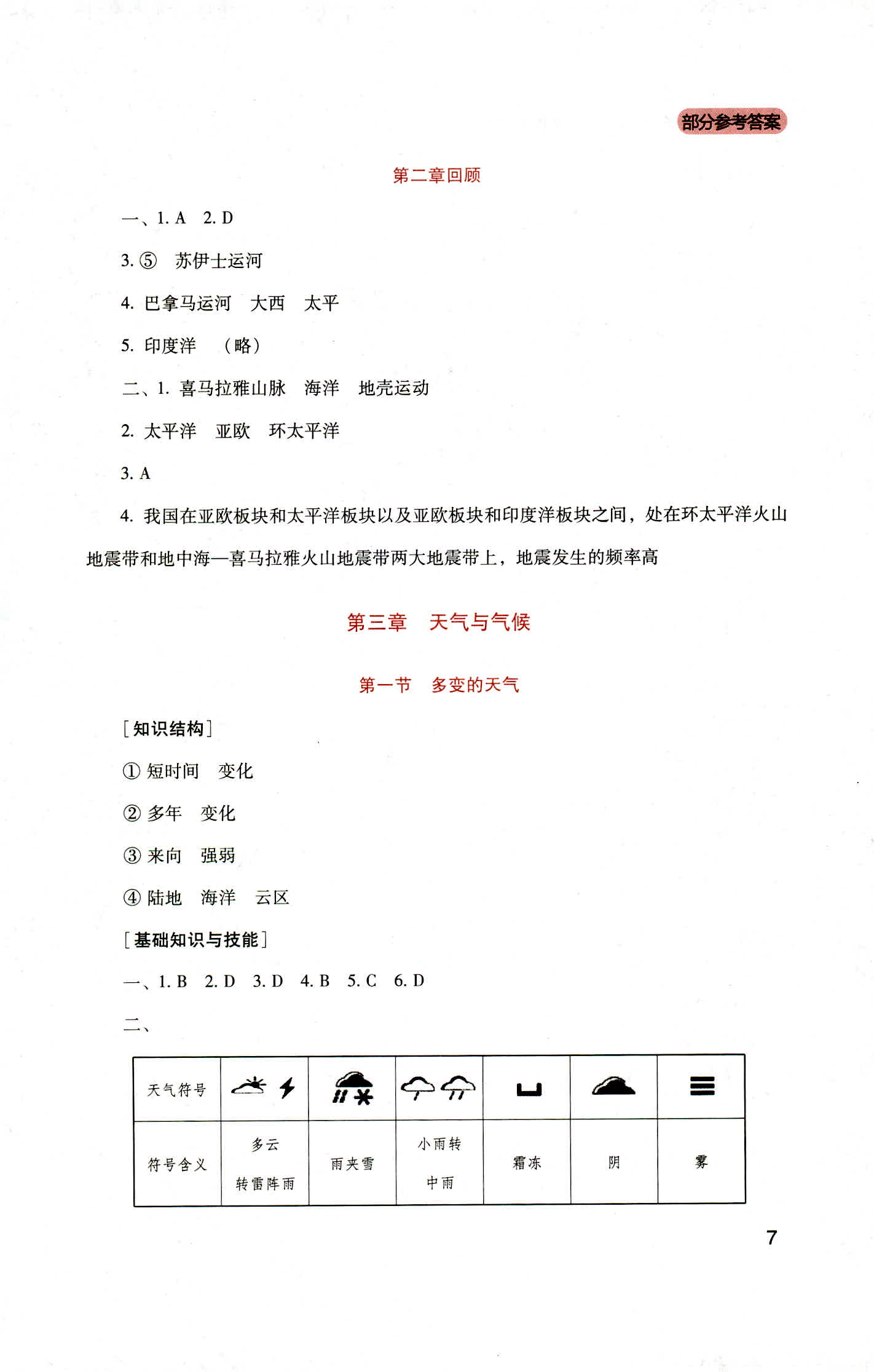 2018年新課程實(shí)踐與探究叢書七年級(jí)地理上冊(cè)人教版 第7頁