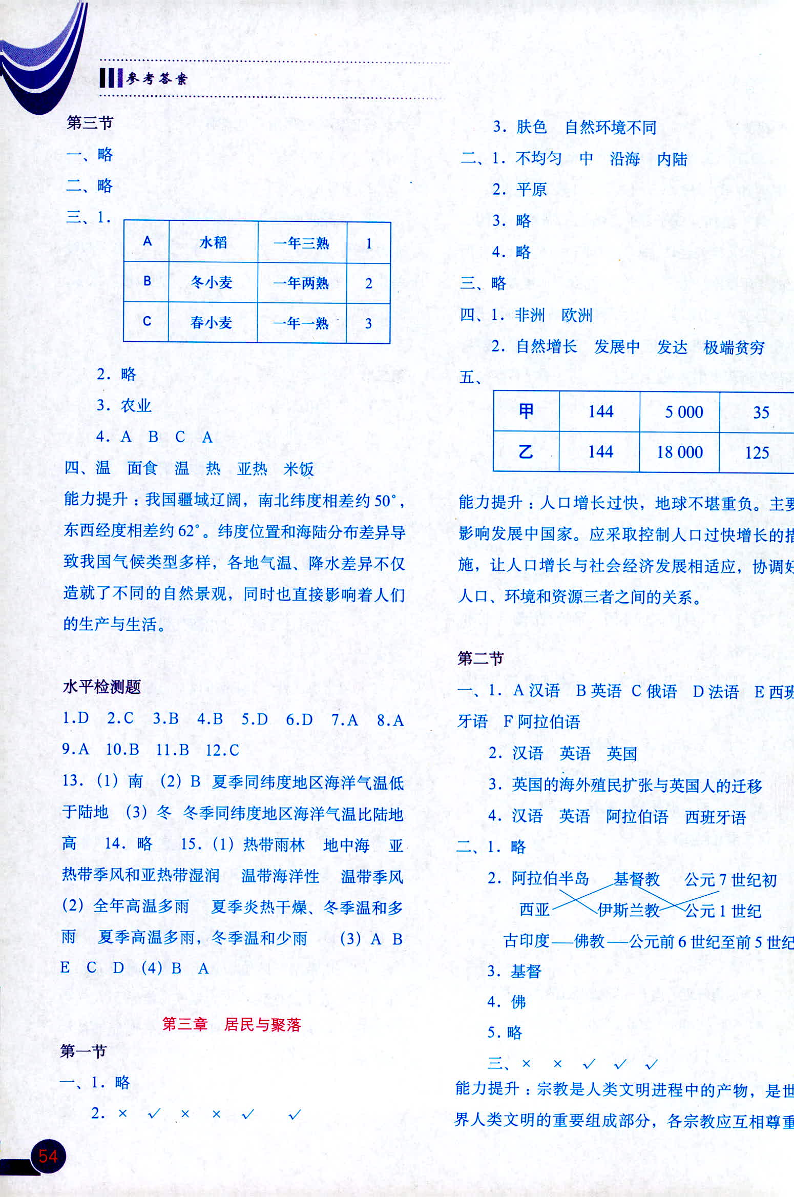 2018年地理填充圖冊八年級上冊中圖版中國地圖出版社 第3頁