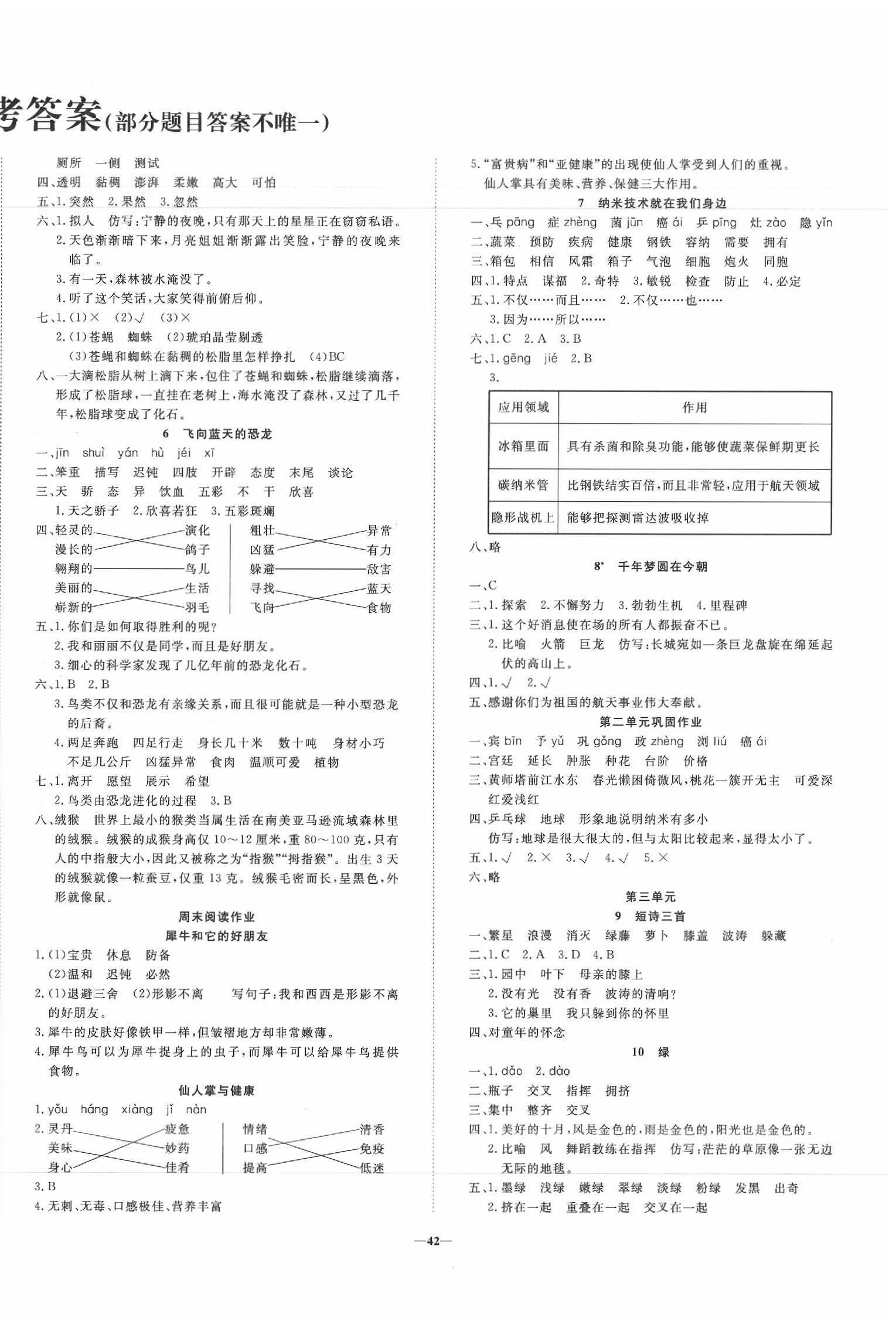 2020年精彩課堂輕松練四年級(jí)語(yǔ)文下冊(cè)人教版 第2頁(yè)