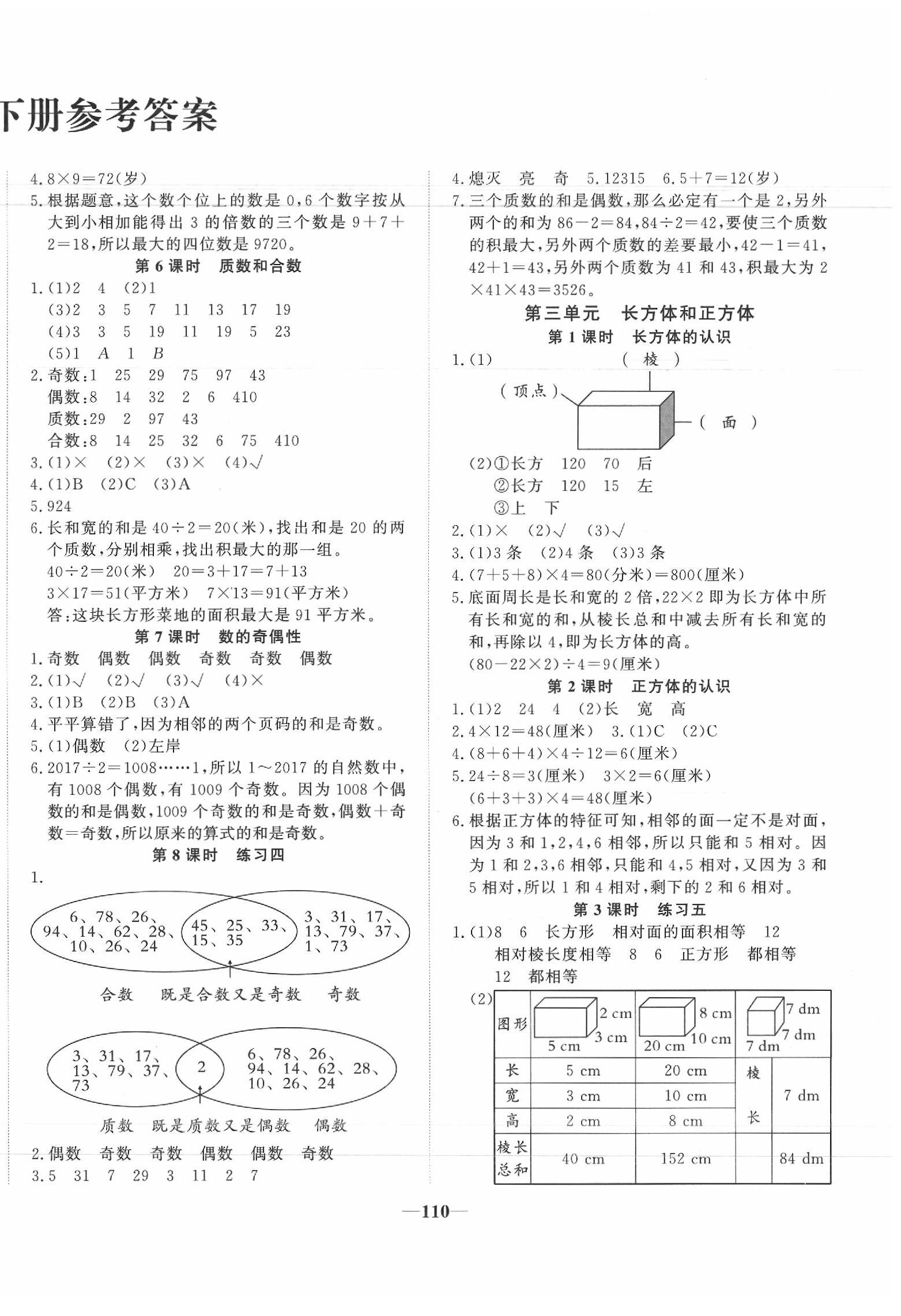 2020年精彩課堂輕松練五年級數(shù)學(xué)下冊人教版 第2頁