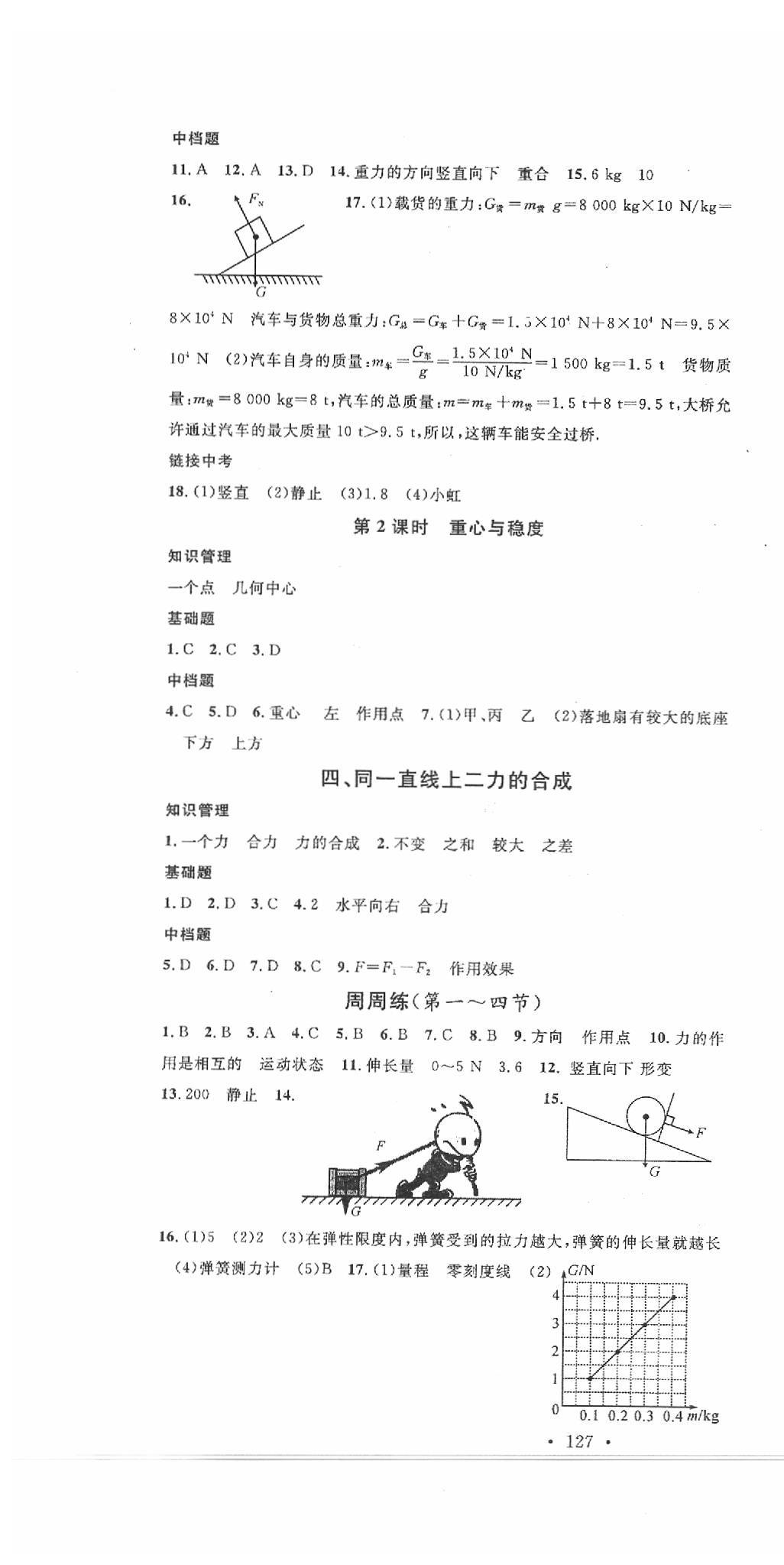 2020年名校课堂八年级物理下册北师大版 第4页