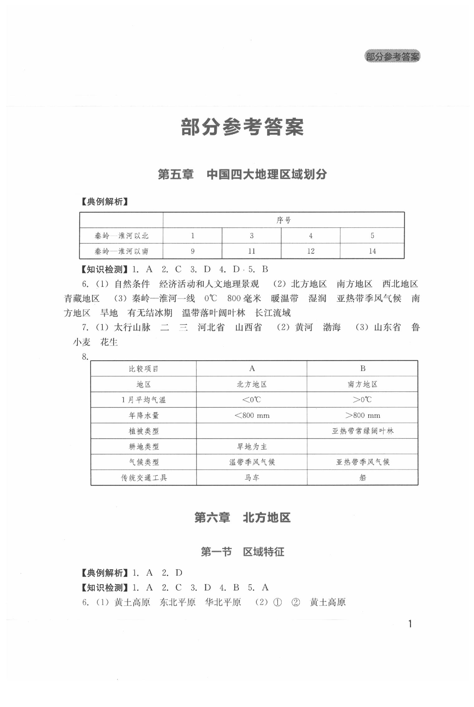 2020年新课程实践与探究丛书八年级地理下册商务星球版 第1页