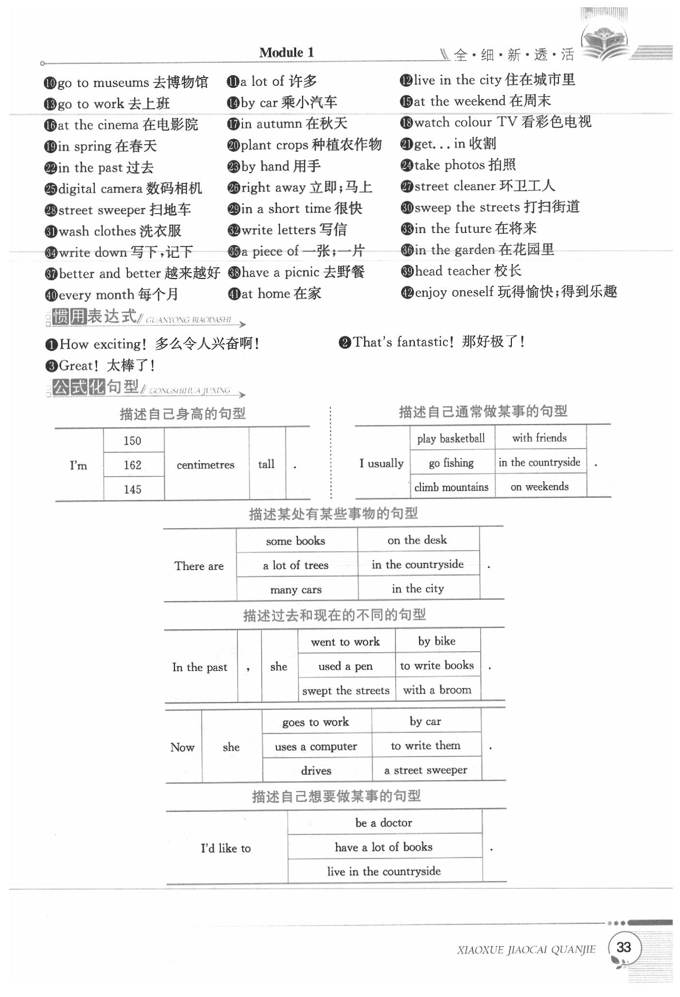 2020年課本六年級英語下冊牛津全國版 第33頁