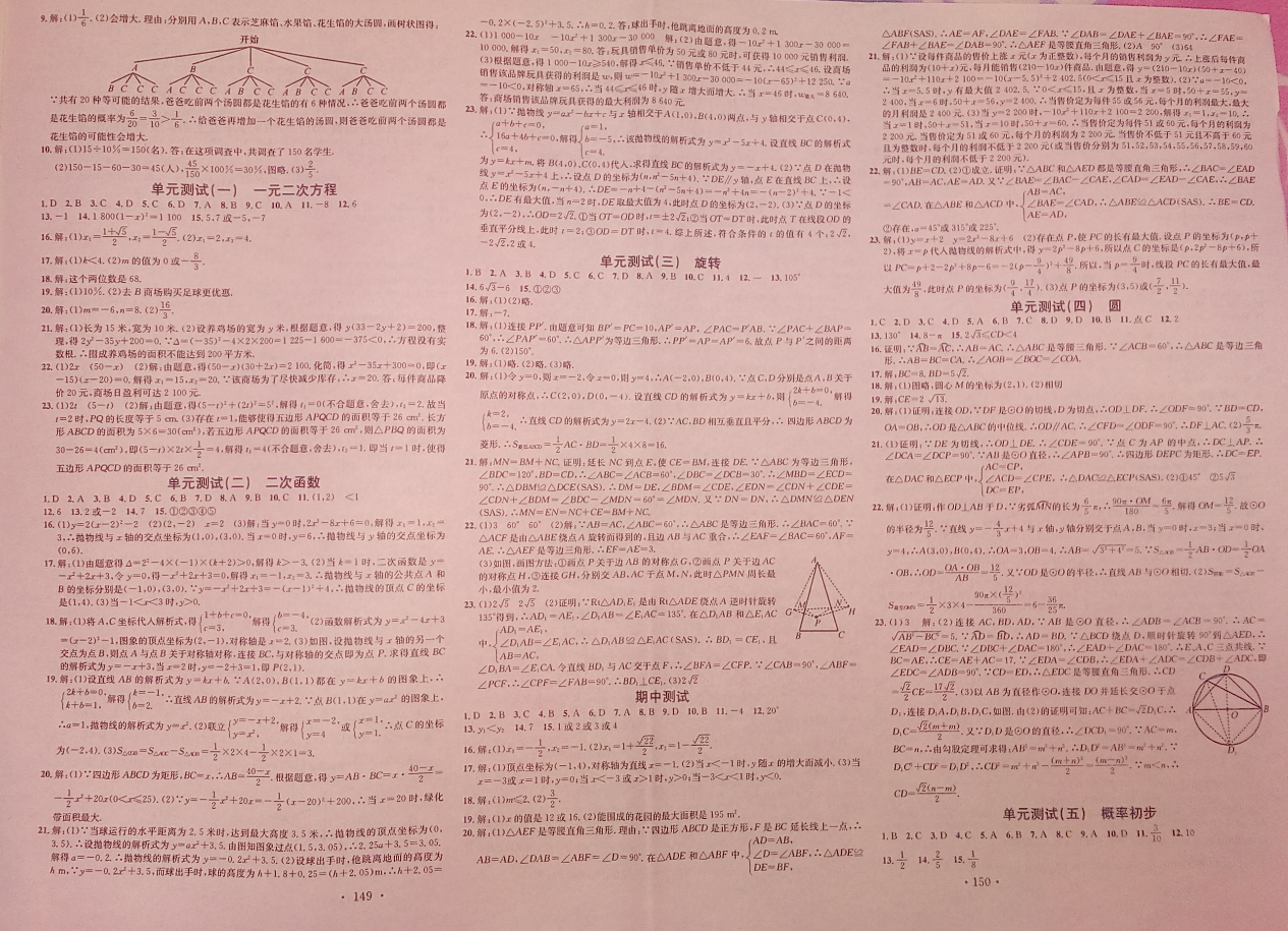 2018年名校课堂九年级数学2上册人教版河南专版 第7页