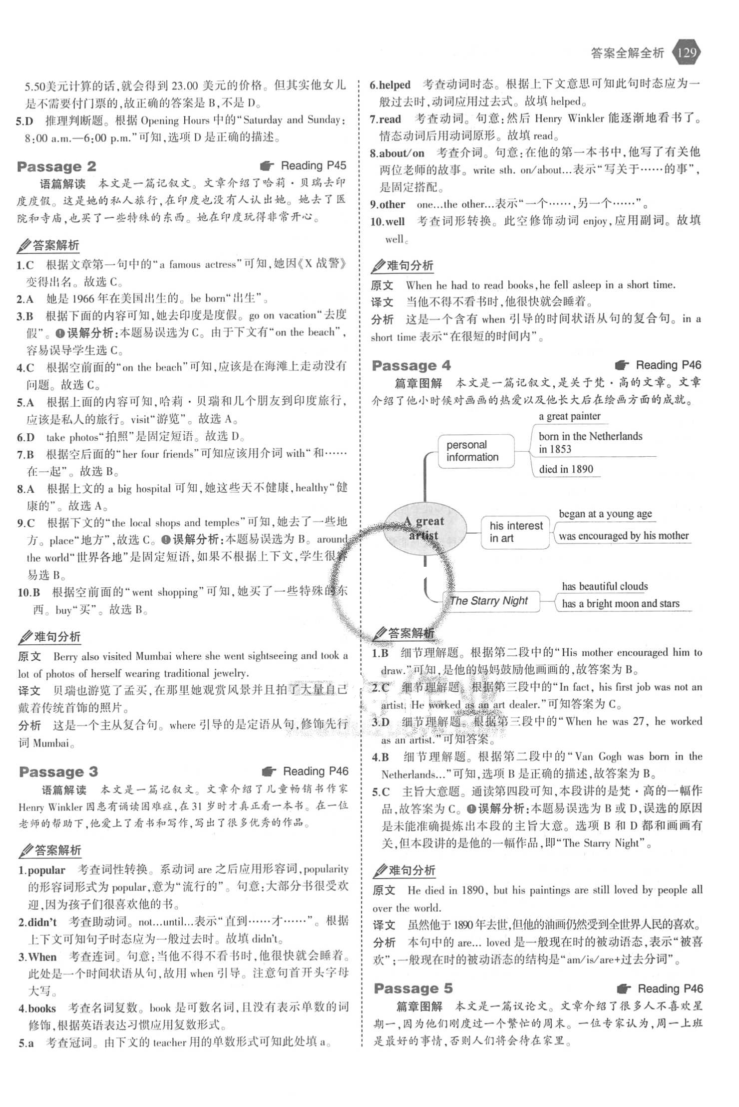 2018年53English完形填空、阅读理解与语法填空八年级英语 第11页