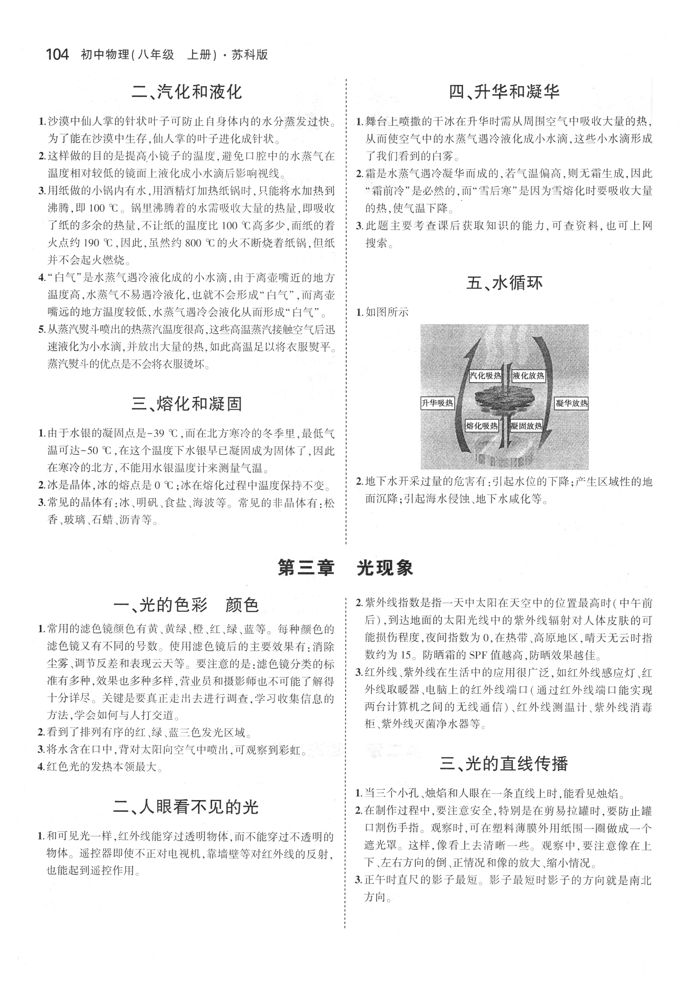 課本蘇科版八年級(jí)物理上冊(cè) 第2頁