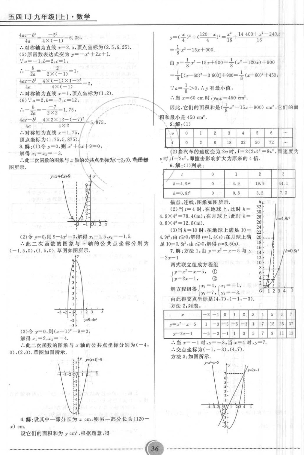 课本鲁教版九年级数学上册五四制&nbsp;第14页