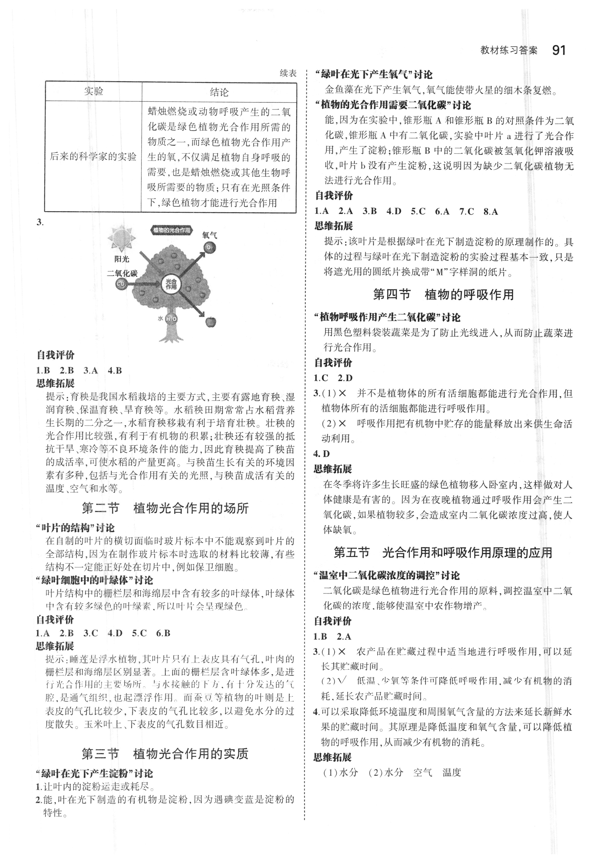 課本蘇教版七年級生物學(xué)上冊 第5頁