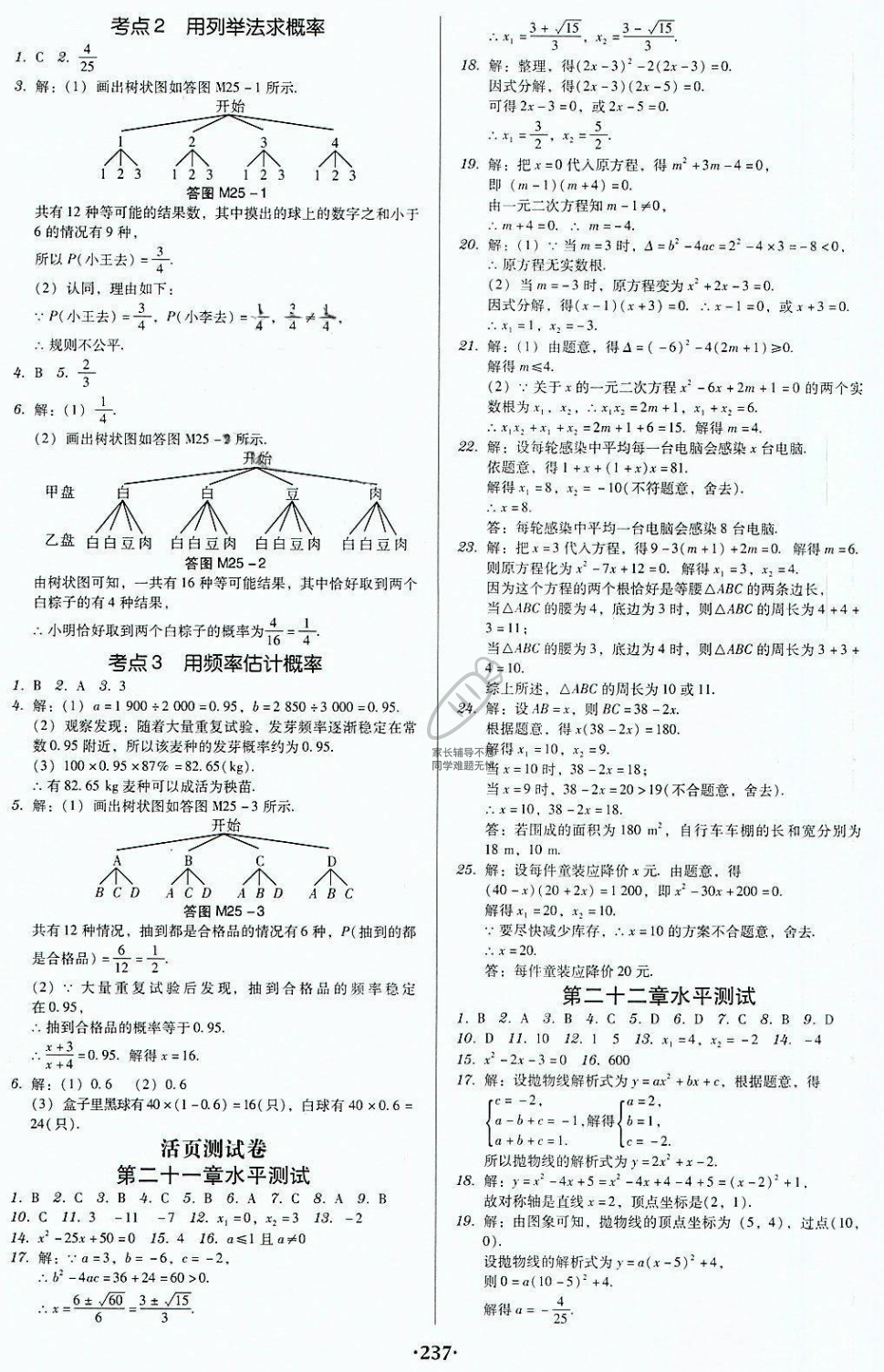 2018年廣東學(xué)導(dǎo)練九年級數(shù)學(xué)上冊人教版 第31頁