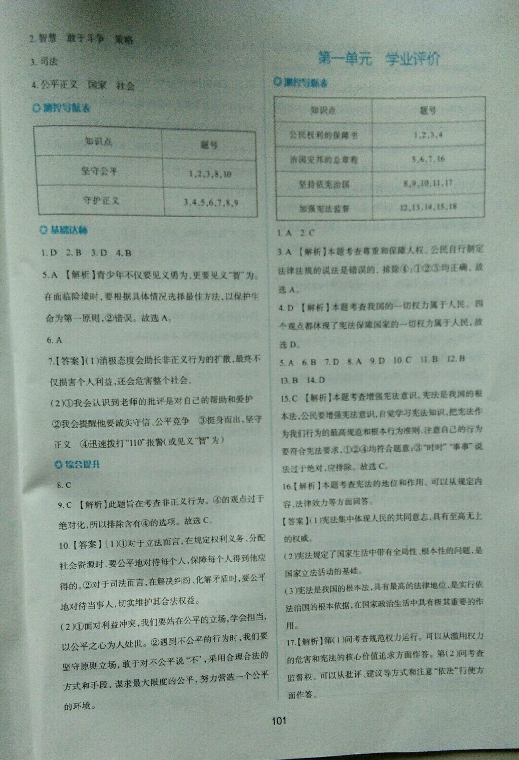 2019新課程學(xué)習(xí)與評(píng)價(jià)八年級(jí)道德與法治下冊(cè) 第13頁