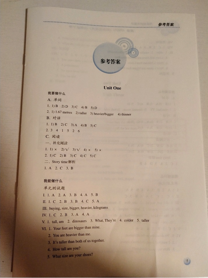 2019年人教金學(xué)典同步解析與測(cè)評(píng)六年級(jí)英語(yǔ)下冊(cè)人教版 第1頁(yè)