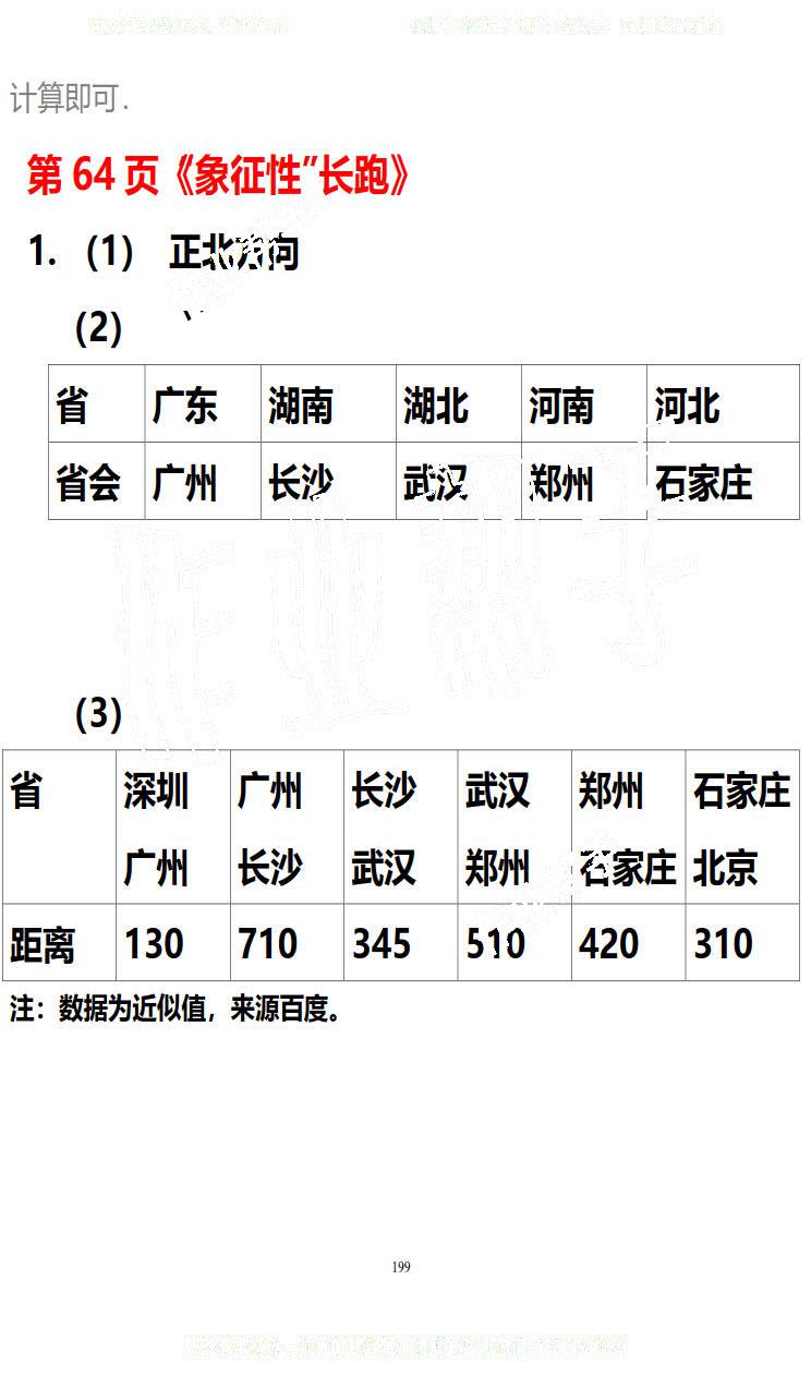 2019年知識與能力訓練五年級數(shù)學下冊北師大版B版 第199頁