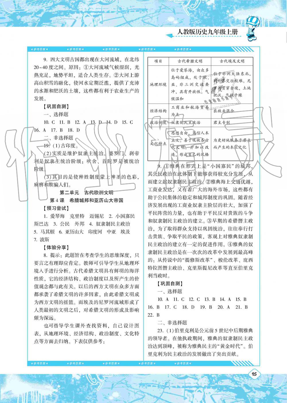 2019年同步實踐評價課程基礎訓練湖南少年兒童出版社九年級歷史上冊人教版 第2頁