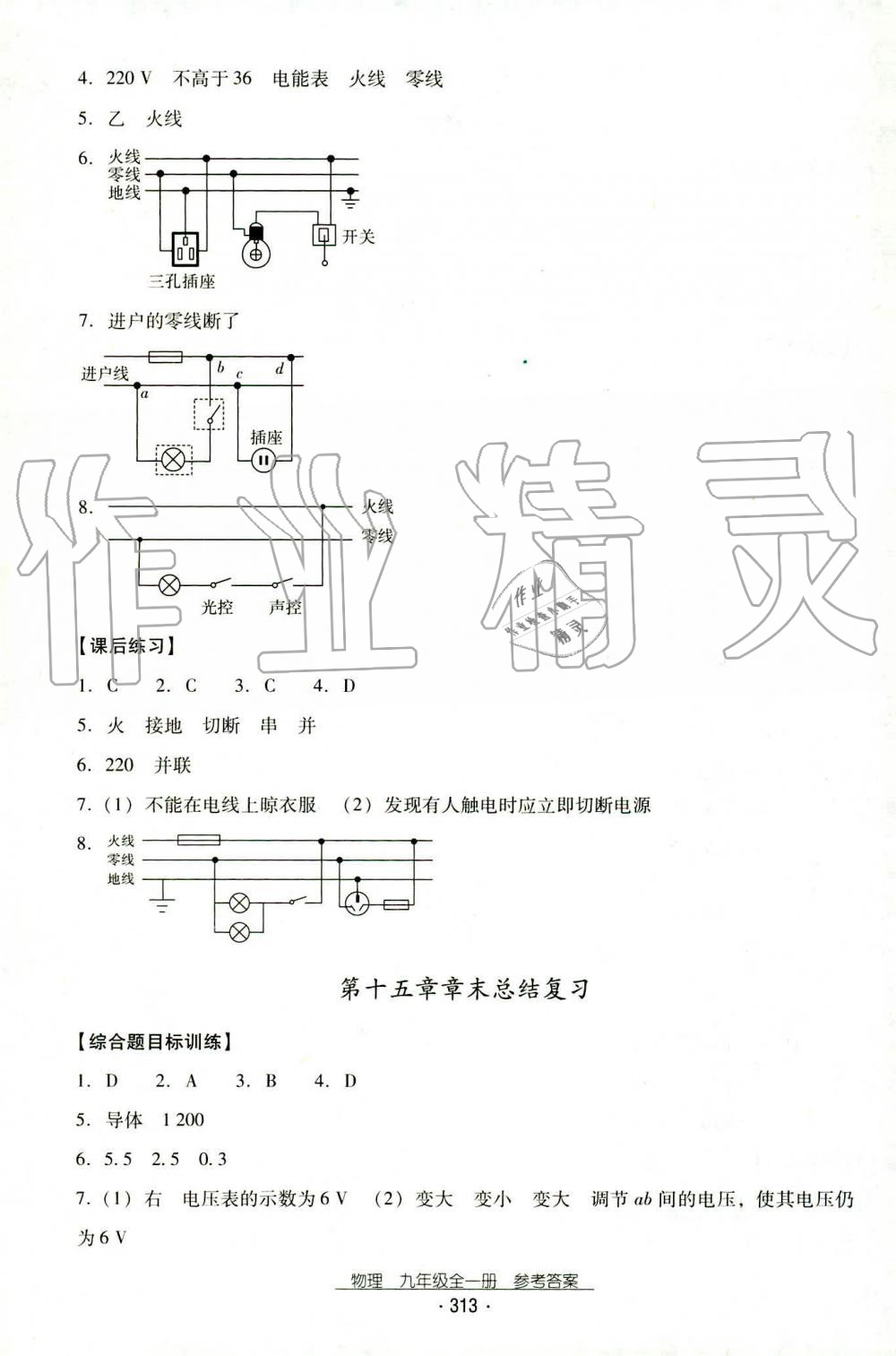 2019年云南省标准教辅优佳学案九年级物理全一册人教版 第31页