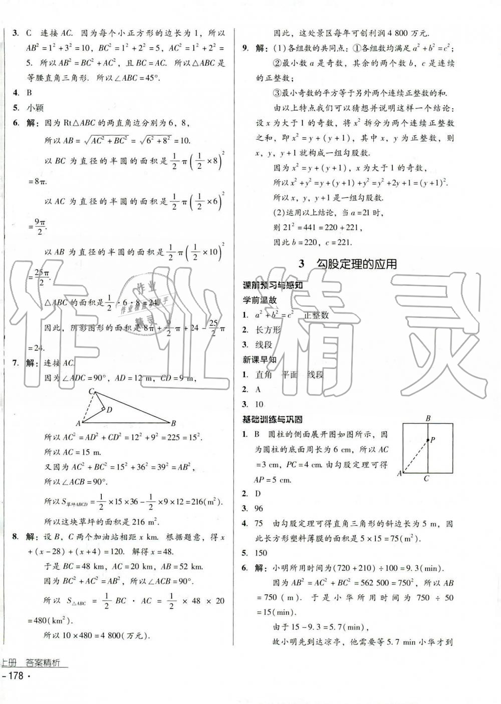 2019年云南省標(biāo)準(zhǔn)教輔優(yōu)佳學(xué)案八年級數(shù)學(xué)上冊其它 第12頁