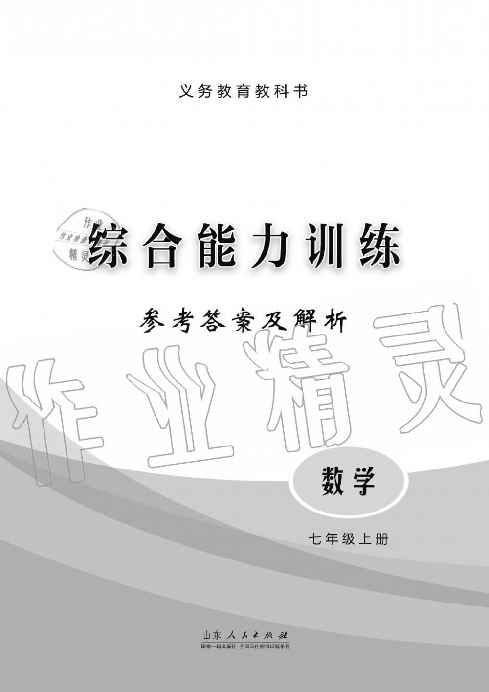 2019年综合能力训练七年级数学上册其它 第1页