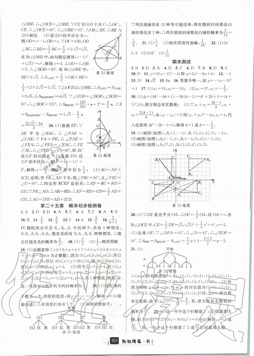 2019年励耘书业励耘新同步九年级数学全一册人教版 第57页