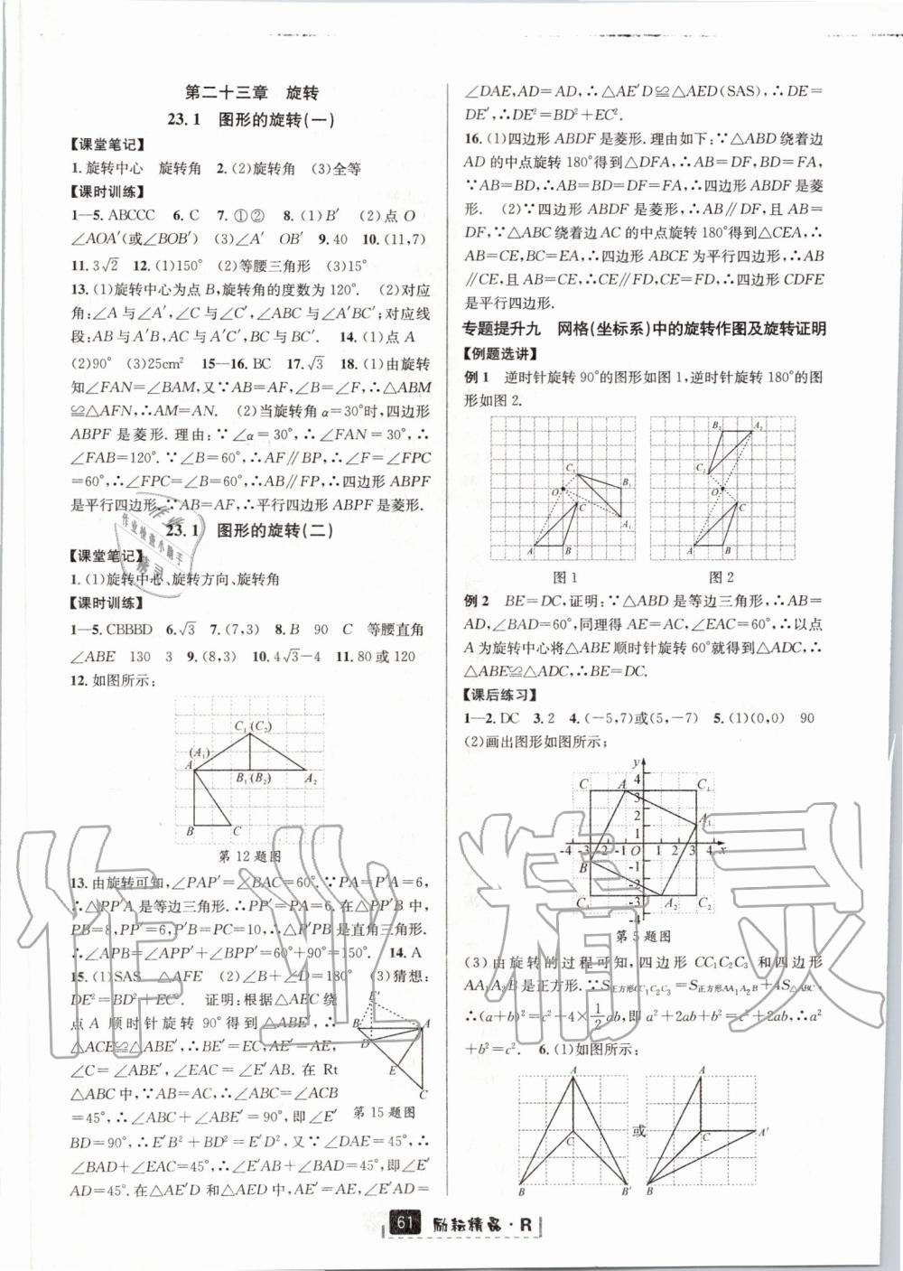 2019年励耘书业励耘新同步九年级数学全一册人教版 第17页