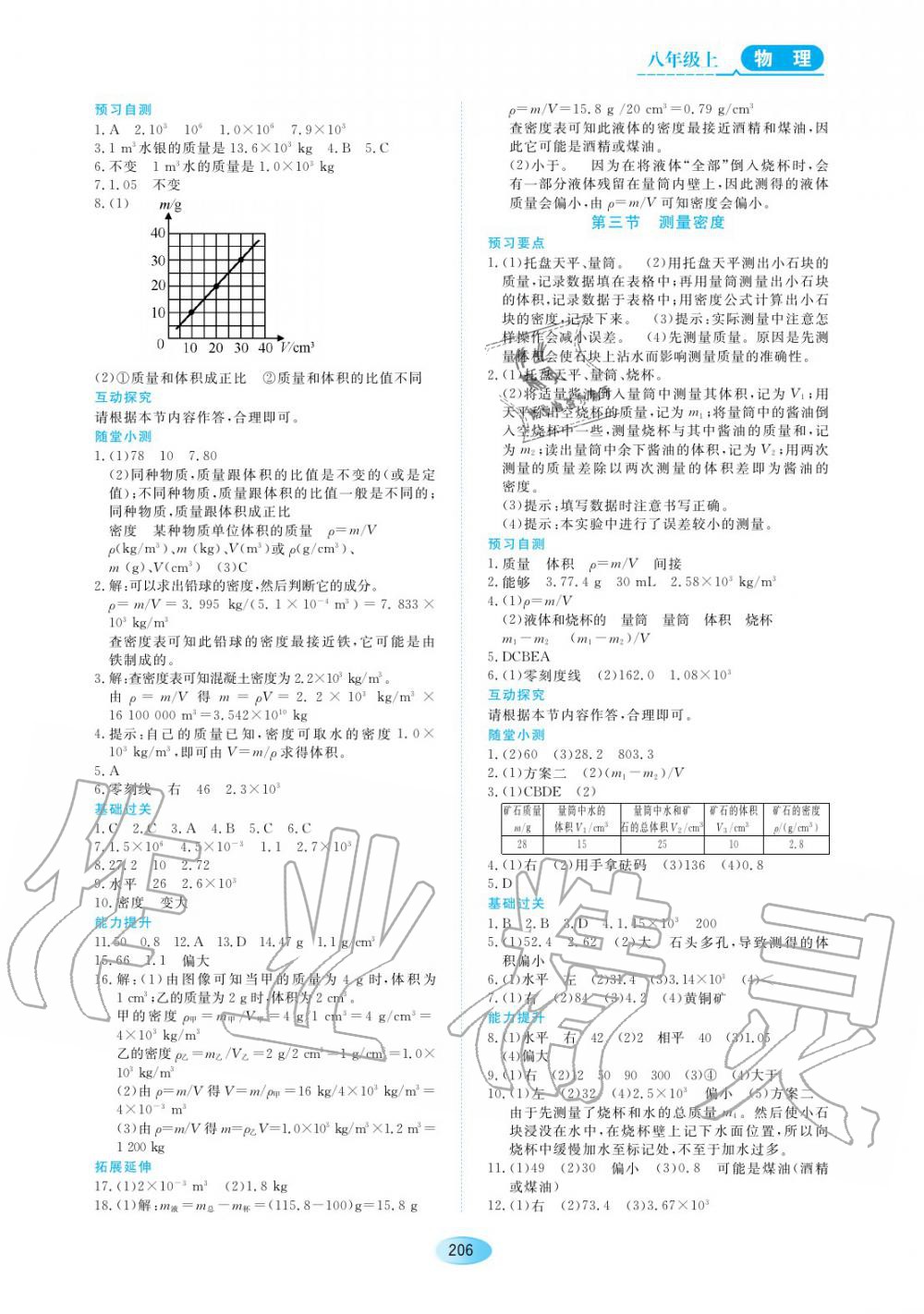 2019年資源與評價八年級物理上冊教科版 第12頁