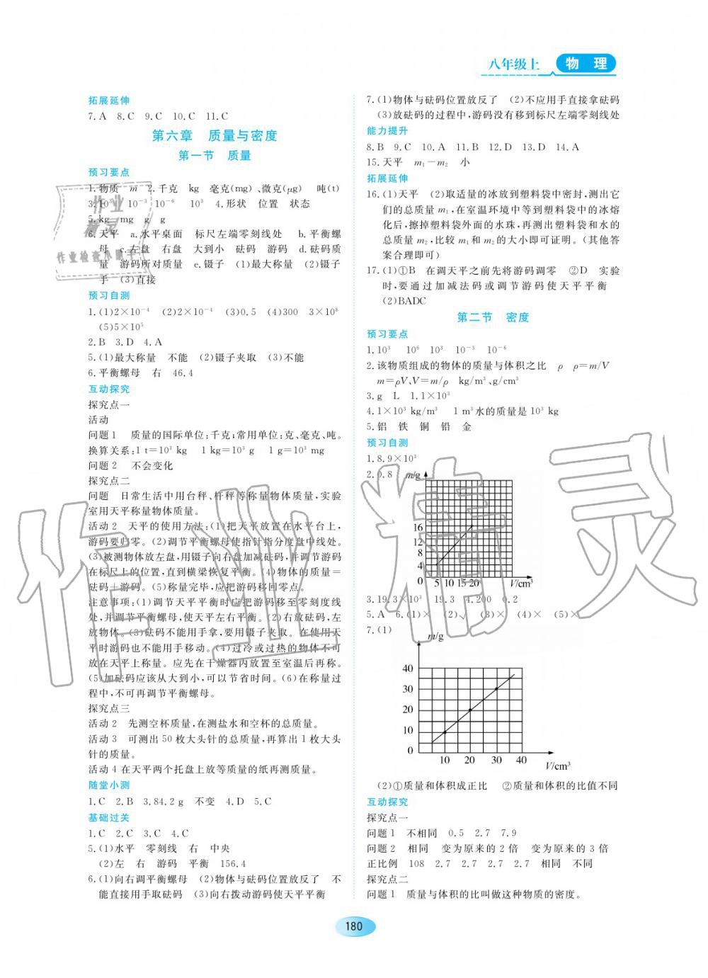 2019年資源與評價八年級物理上冊人教版 第10頁